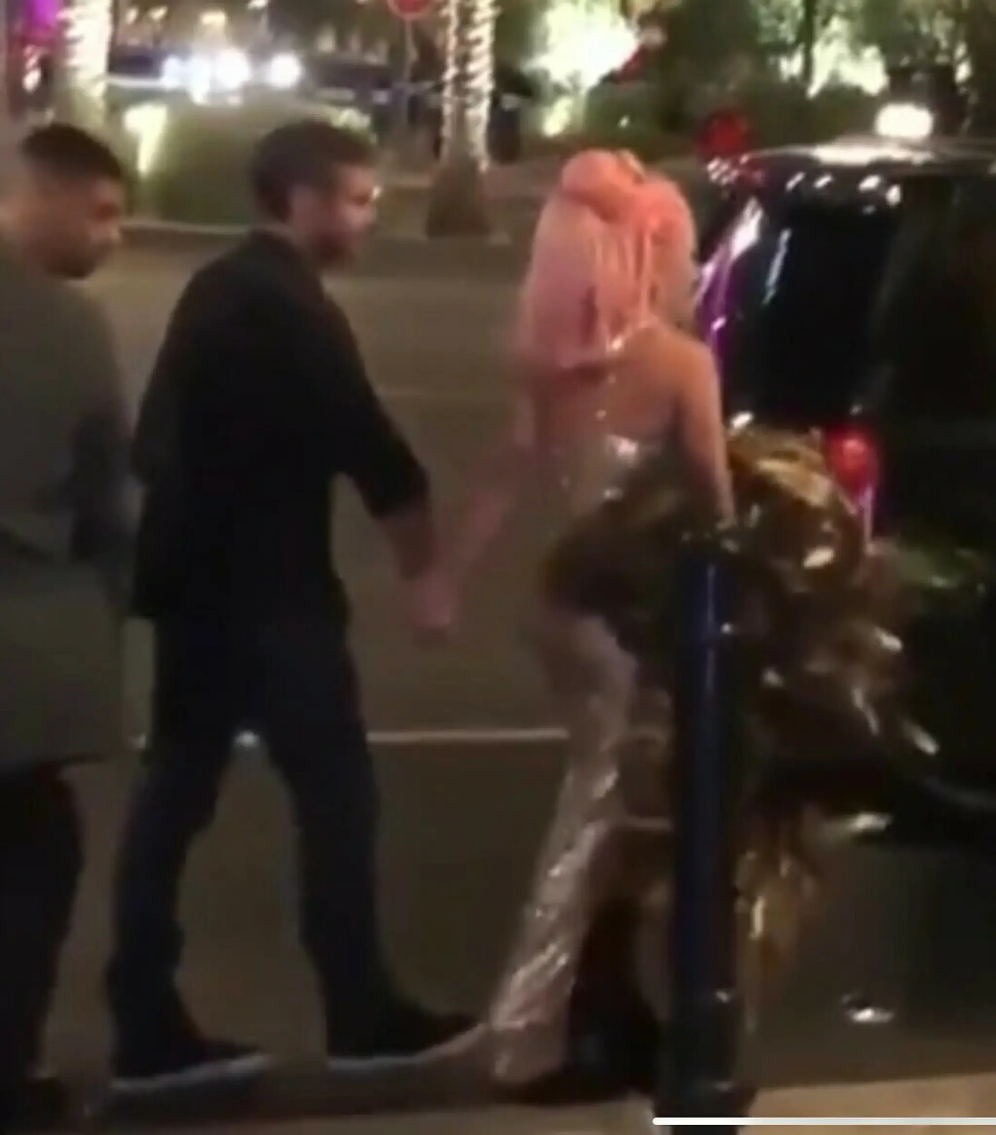 Lady Gaga s neznámym mužom