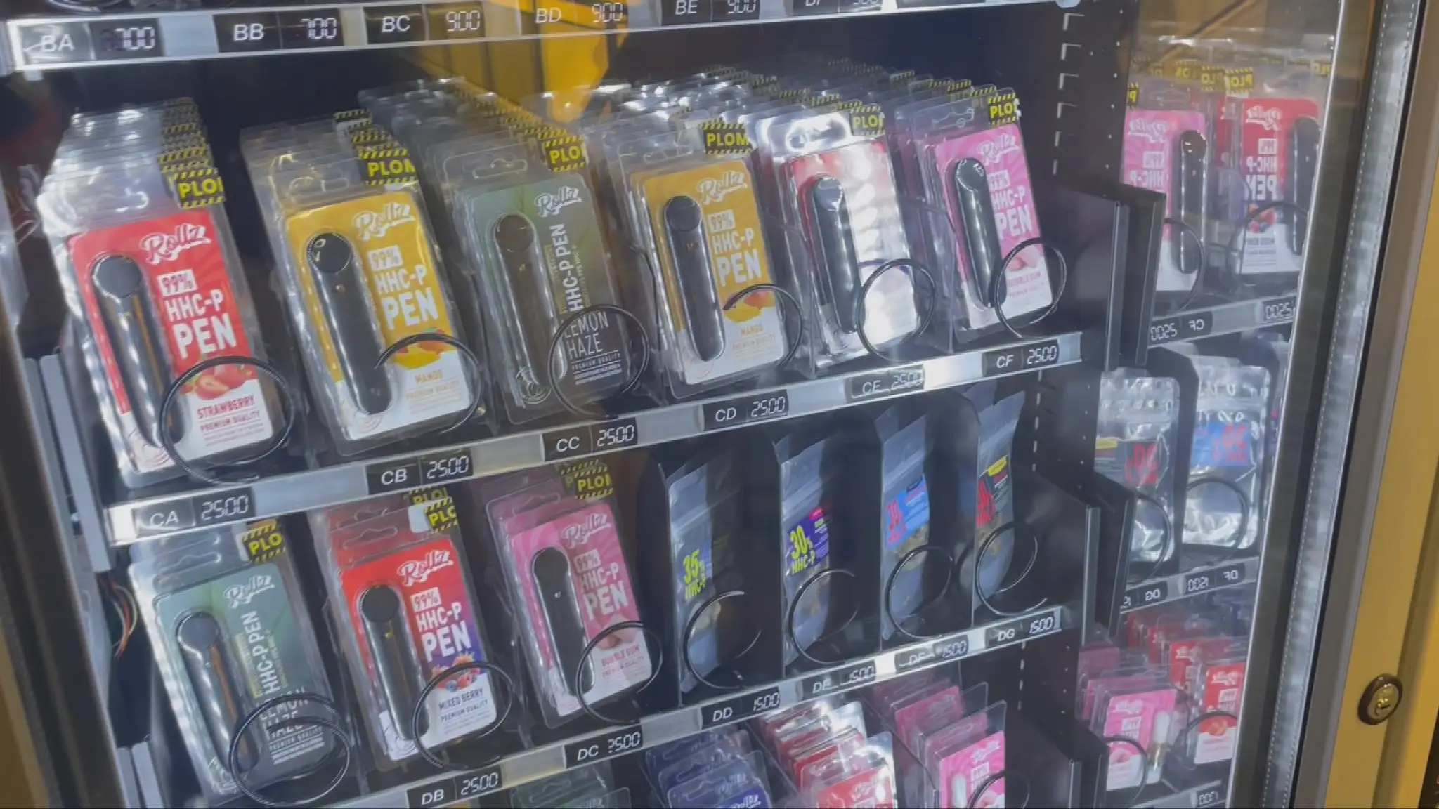 Automat, kde sa dá droga získať.