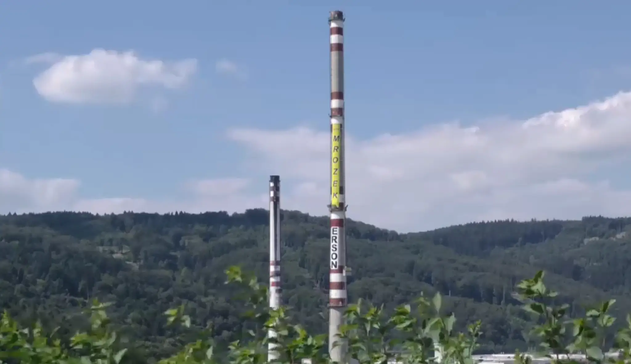Komín v Považskej Bystrici