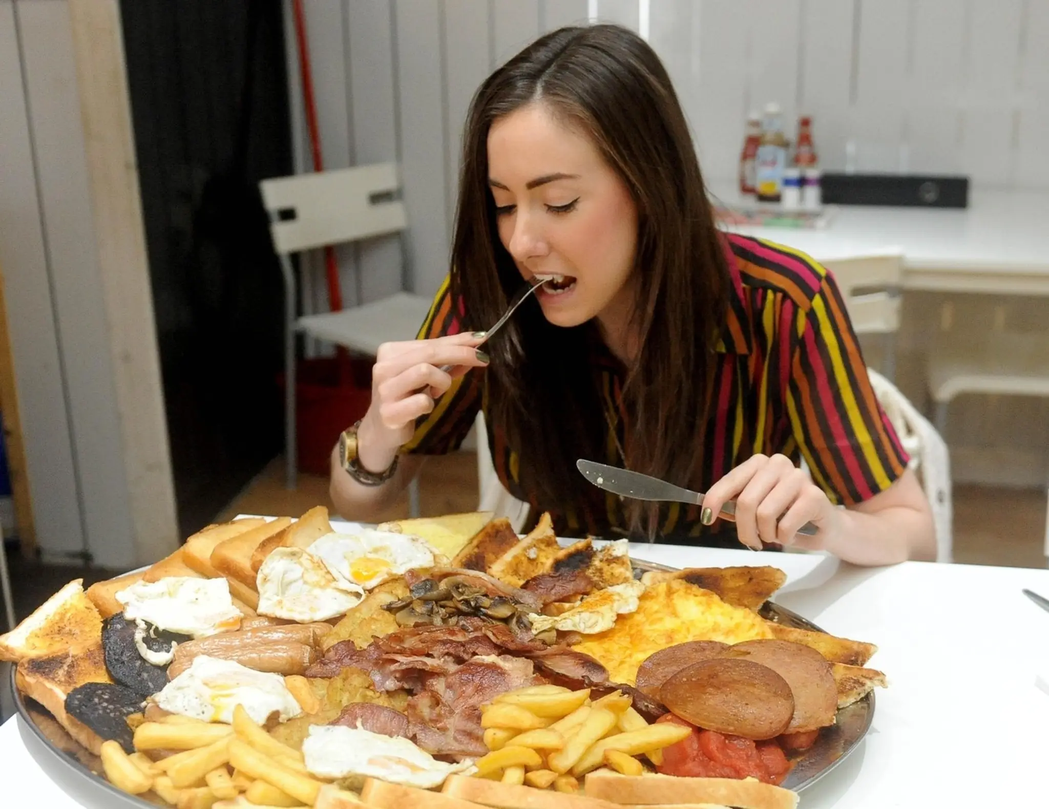 Gabriella zjedla na raňajky 9000 kalórií