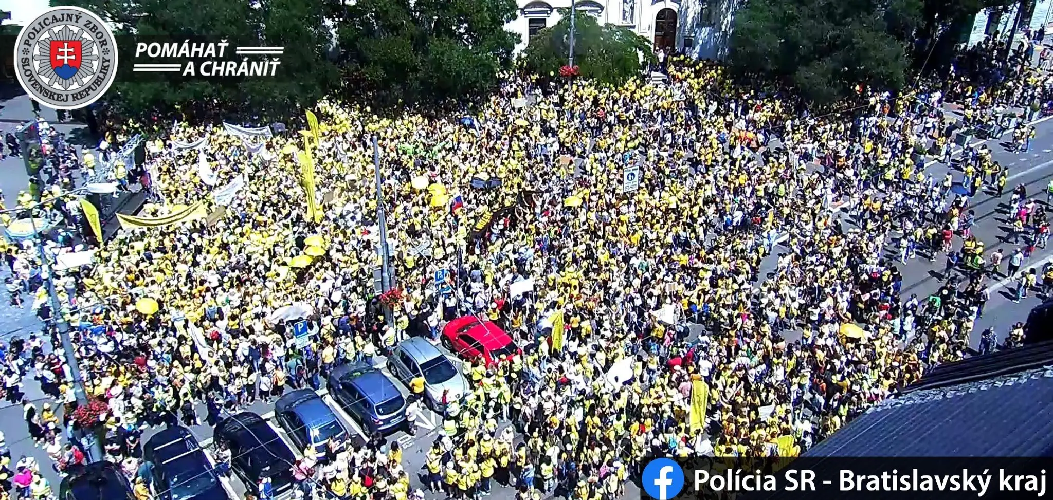 Protest učiteľov.
