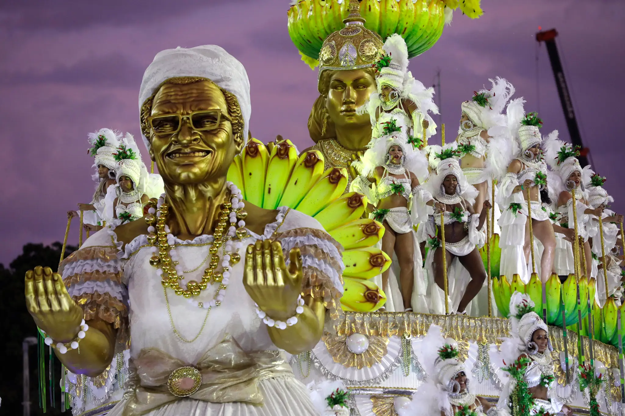 Karneval v Riu de Janeiro.
