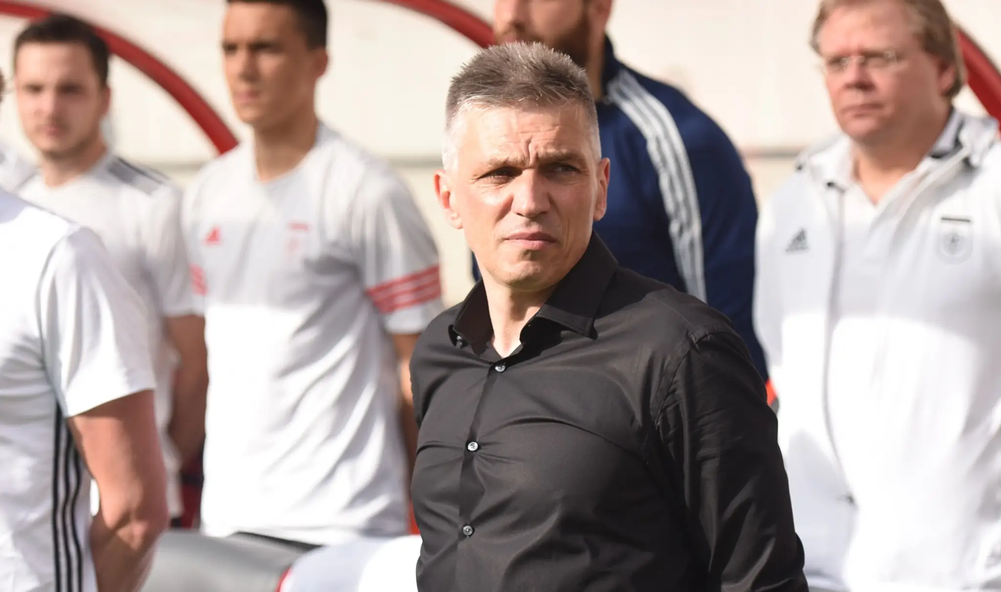 Na snímke tréner Ružomberka Norbert Hrnčár počas finále Slovnaft Cup-u medzi ŠK Slovan Bratislava – MFK Ružomberok.