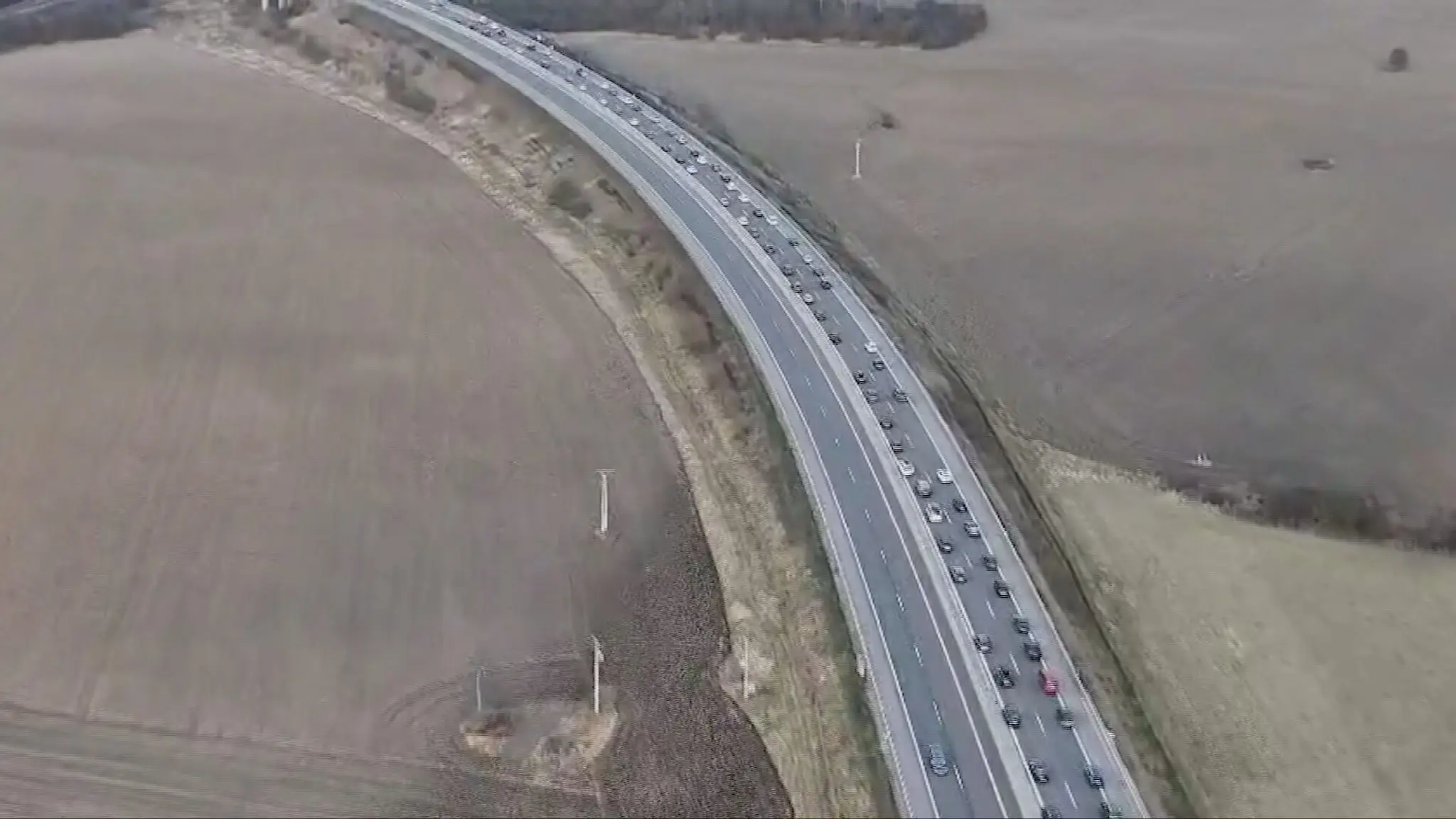 Cesta I/18 v úseku Turany – Hubová