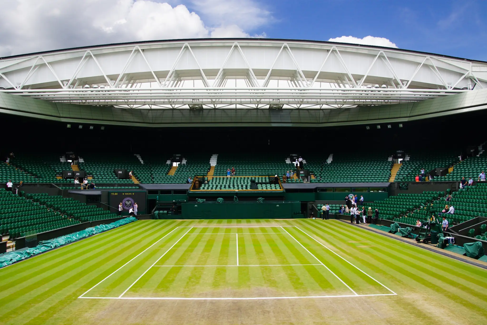 Centrálny dvorec vo Wimbledone.