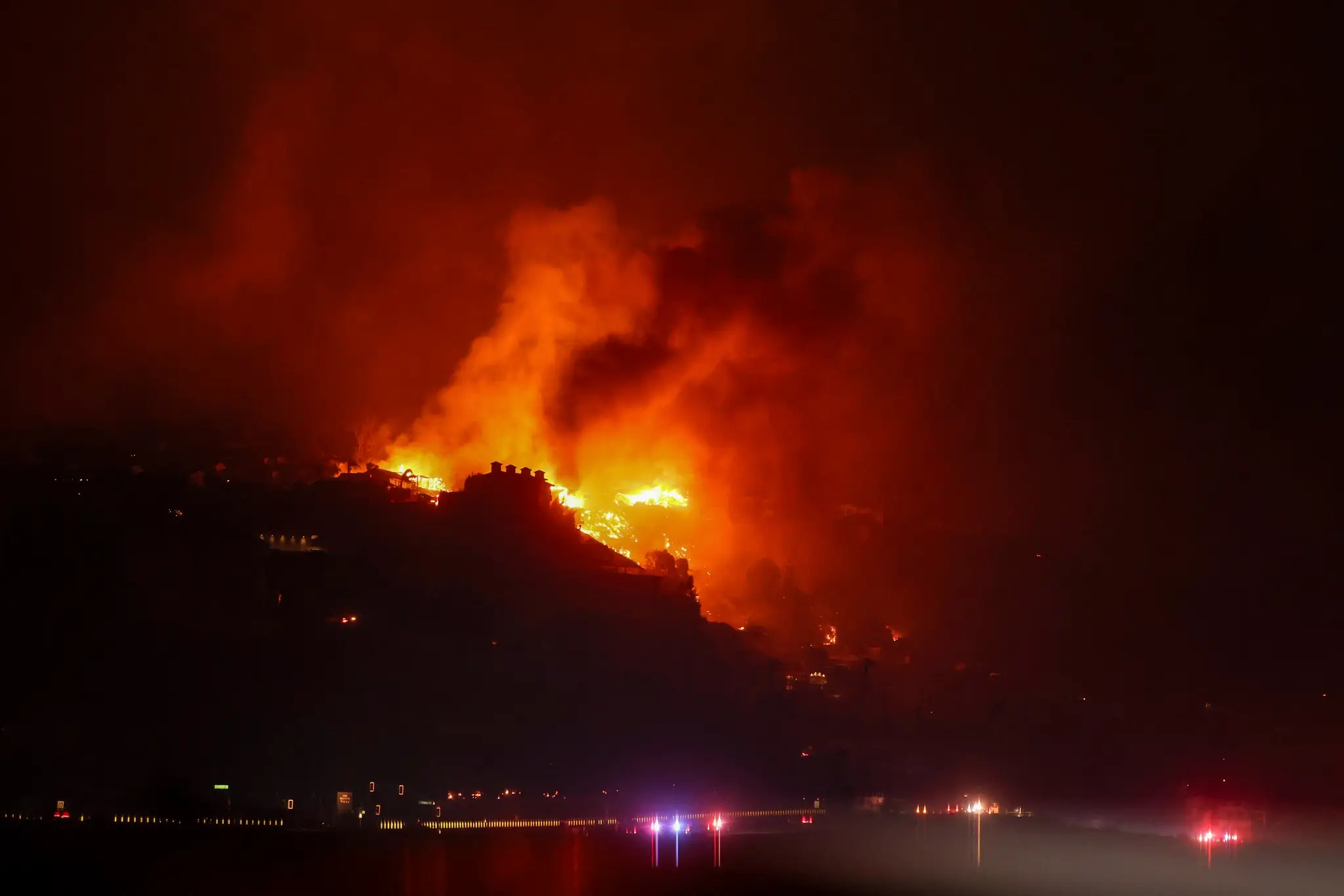 Ničivé požiare v Los Angeles