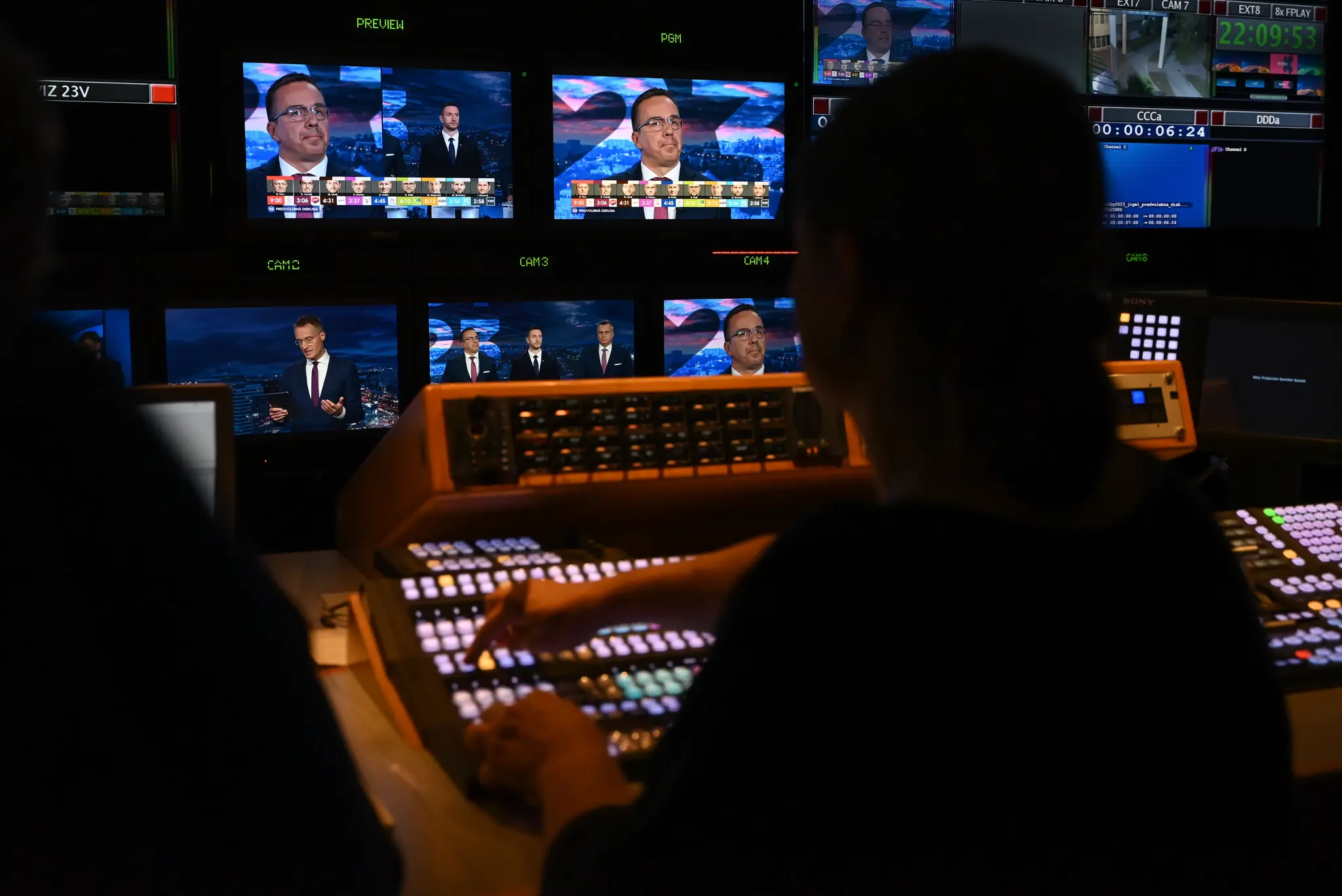 Zákulisie predvolebnej debaty.