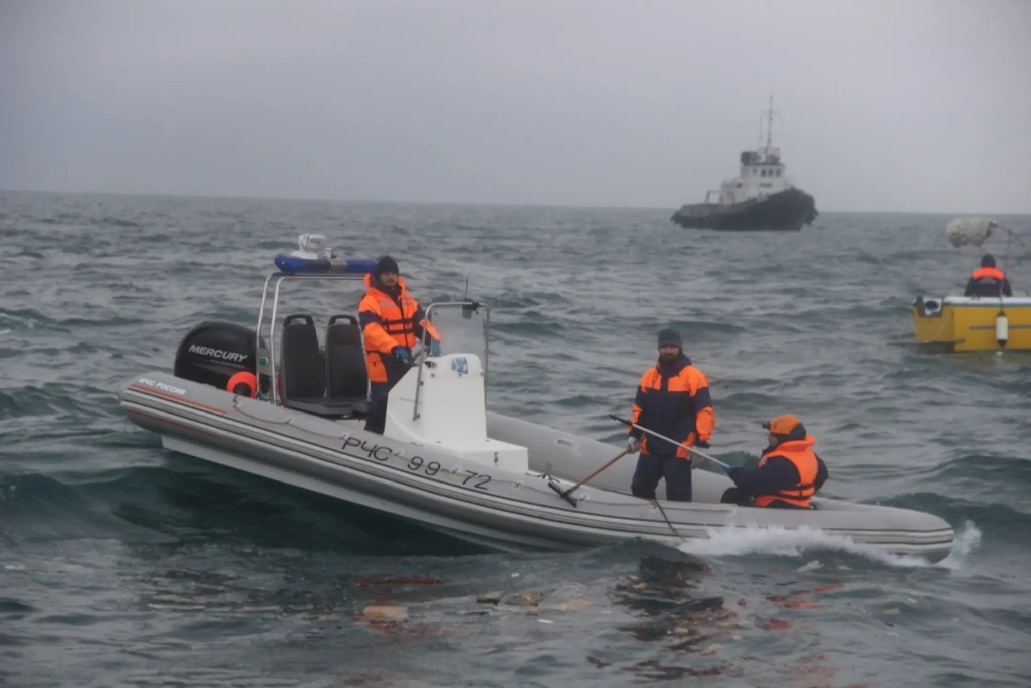 Pátranie po troskách lietadla TU-154.