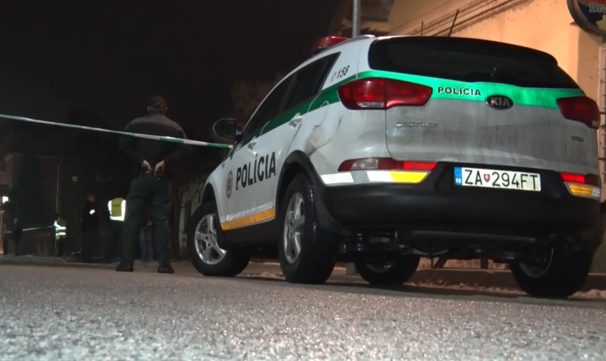 Polícia na mieste činu