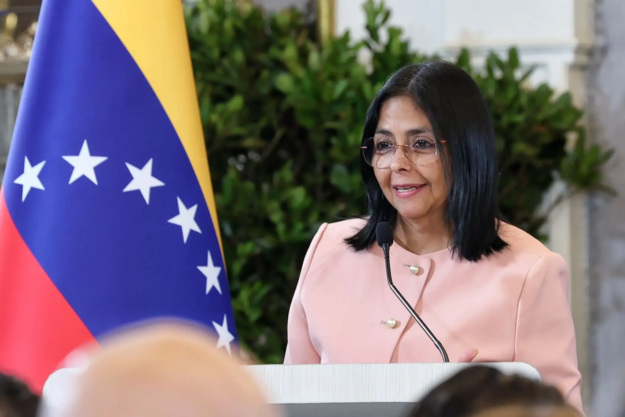Venezuelská viceprezidentka Rodríguezová
