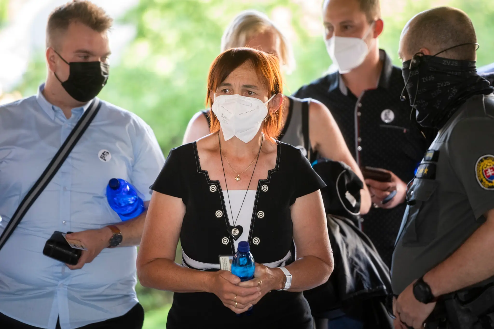 Jana Kuciaková prichádza na Najvyšší súd.