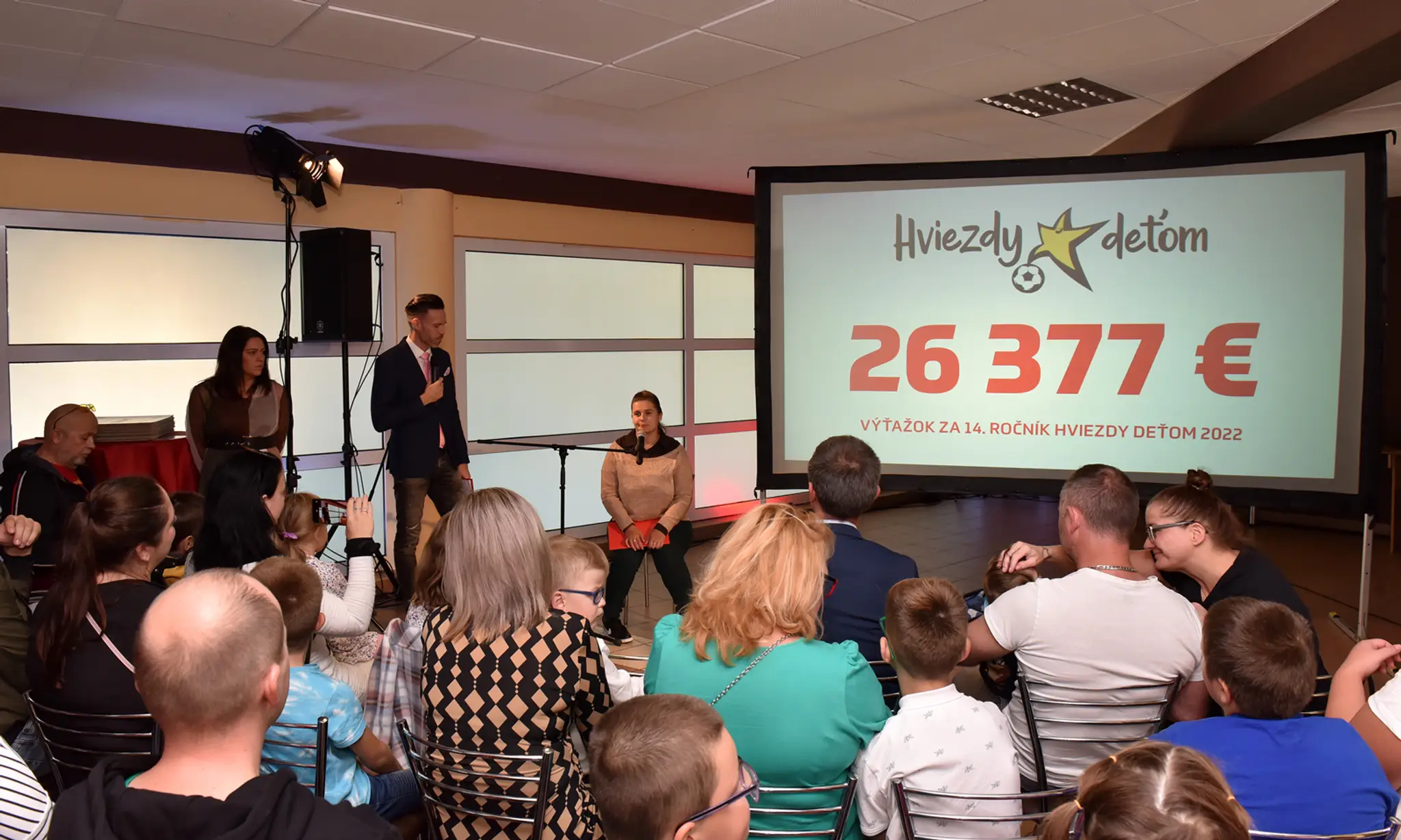Vyhodnotenie Hviezd deťom 2022.