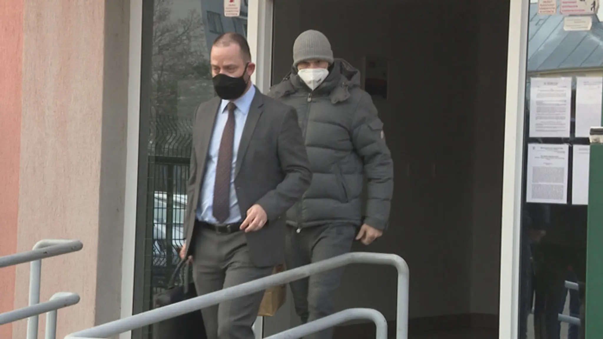 Advokát Marek Para so svojim klientom Norbertom Bödörom.