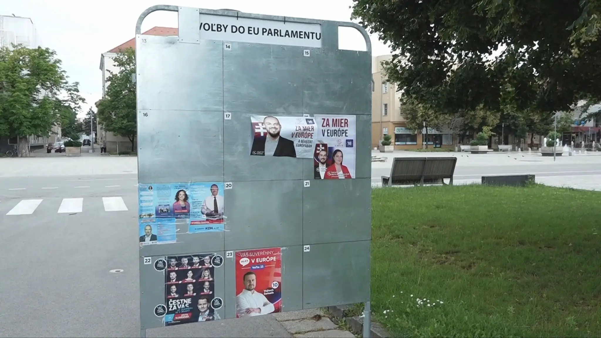 Kampaň do eurovolieb.