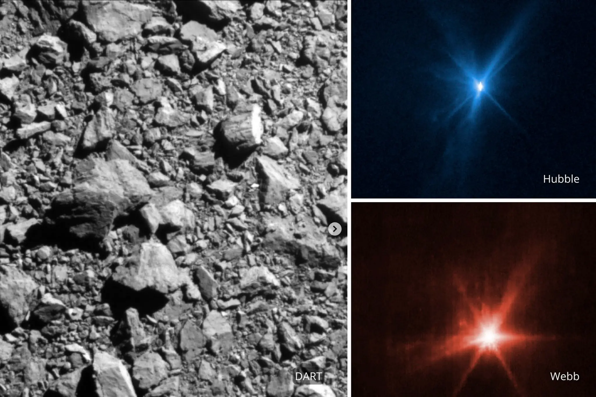 Sonda amerického Národného úradu pre letectvo a vesmír v noci na utorok 27. septembra 2022 úspešne absolvovala zrážku s asteroidom Dimorphos. Išlo o súčasť testovania systému obrany proti telesám v blízkosti Zeme (NEO).