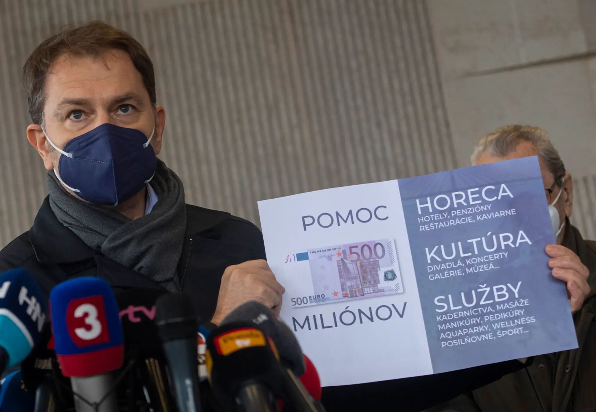 Igor Matovič počas tlačovej konferencii