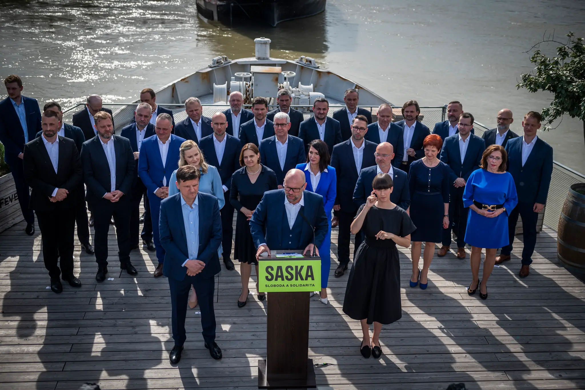Strana SaS predstavila prvých 30 miest na kandidátnej listine do septembrových predčasných parlamentných volieb.