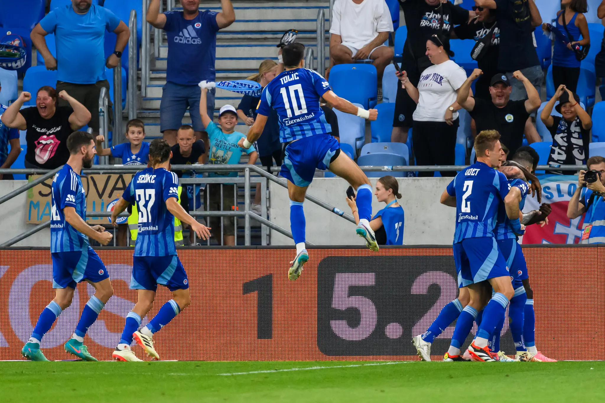 Slovan Bratislava stojí na prahu veľkého úspechu.