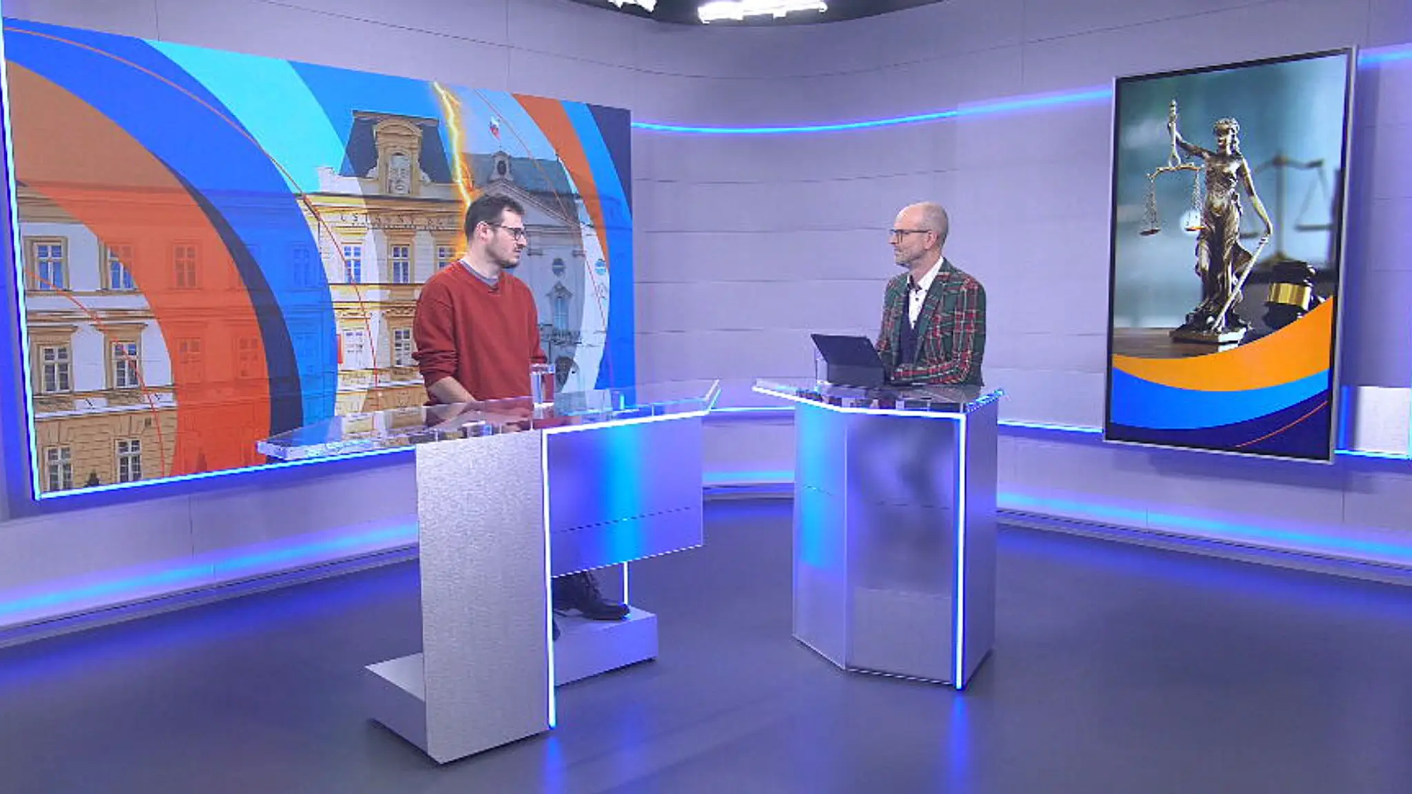 Politológ Samuel Spáč. 