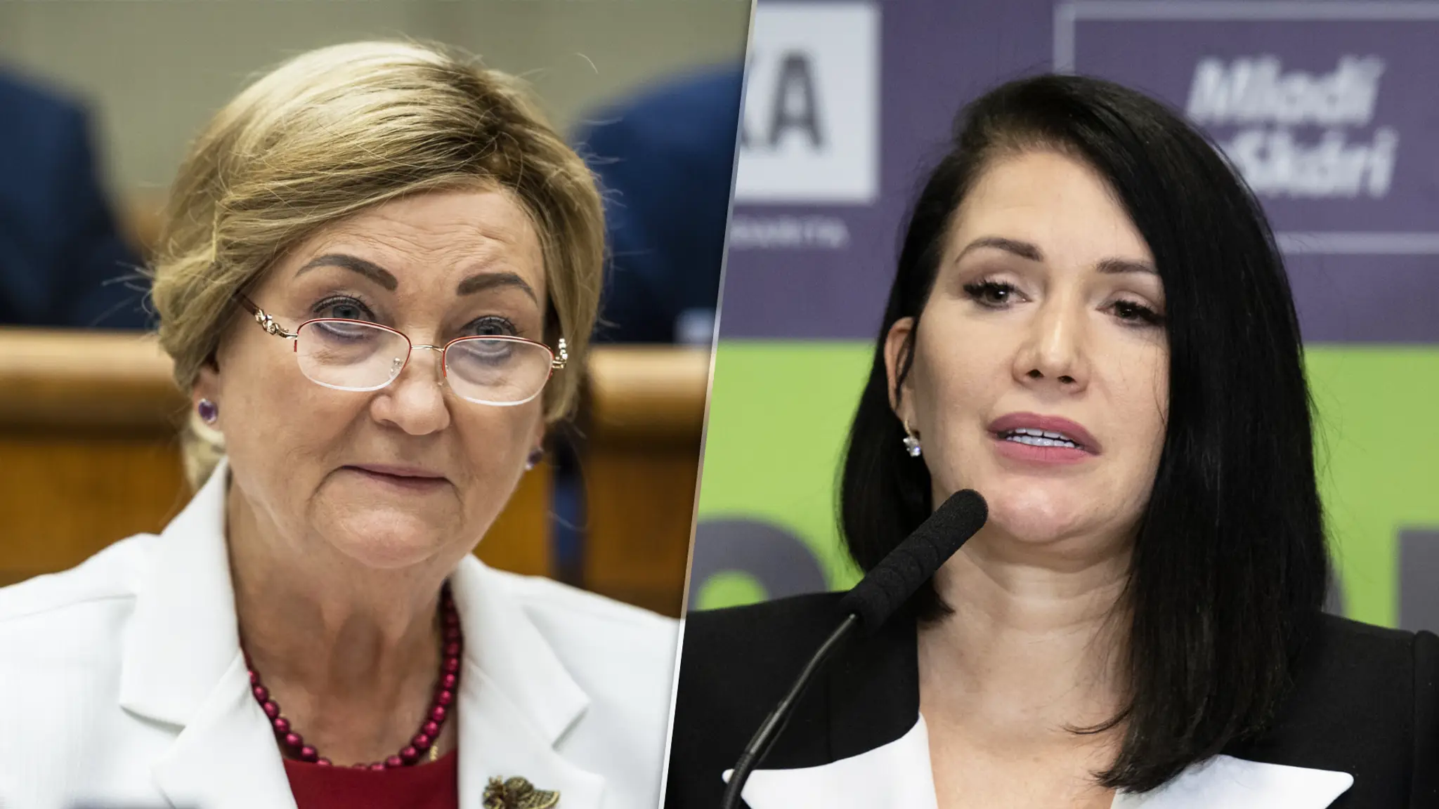 Anna Záborská a Jana Bittó Cigániková