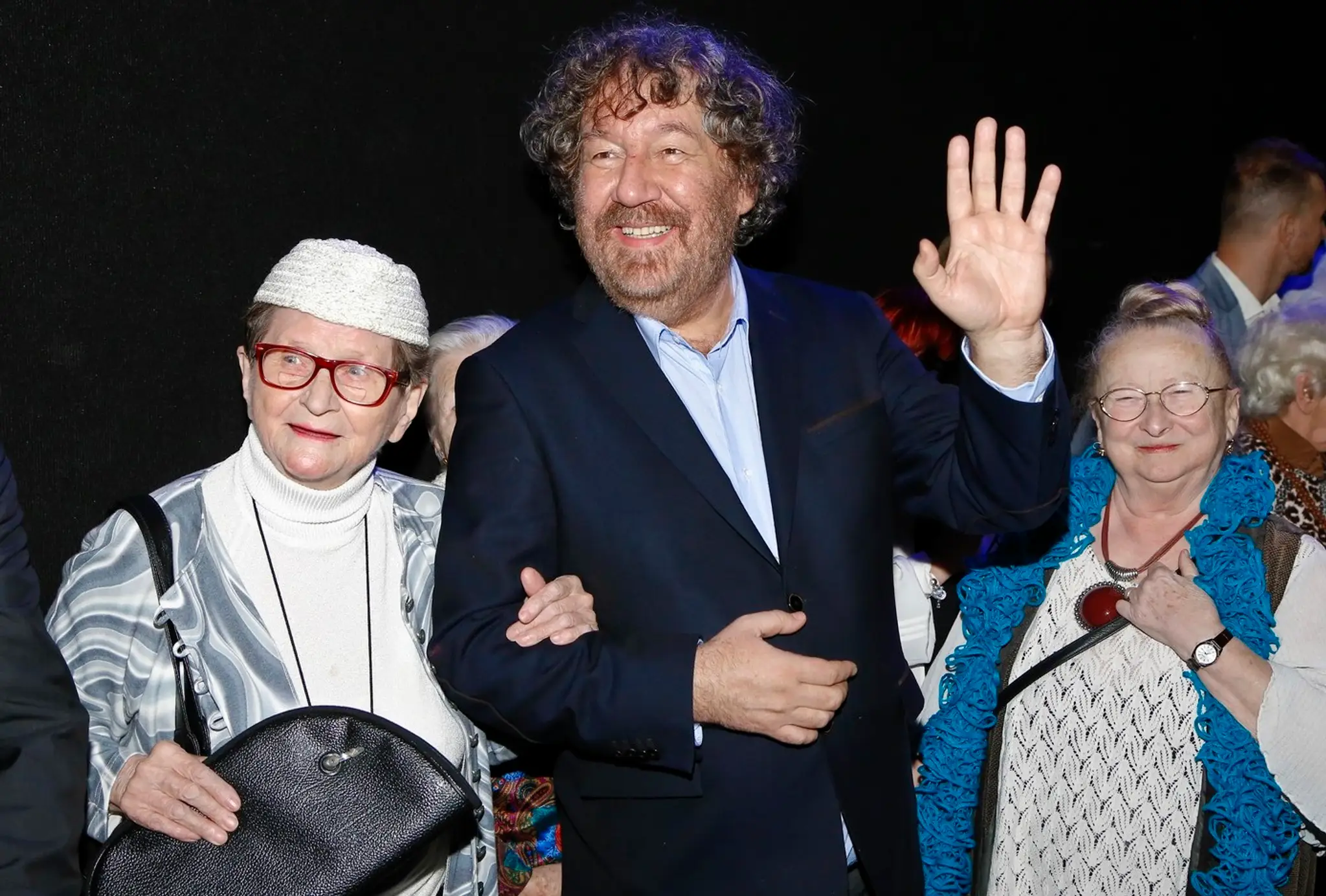 Jarmila Bursová, Zdeněk Troška a Jana Altmannová na premiére filmu Babovřesky 3 v roku 2015