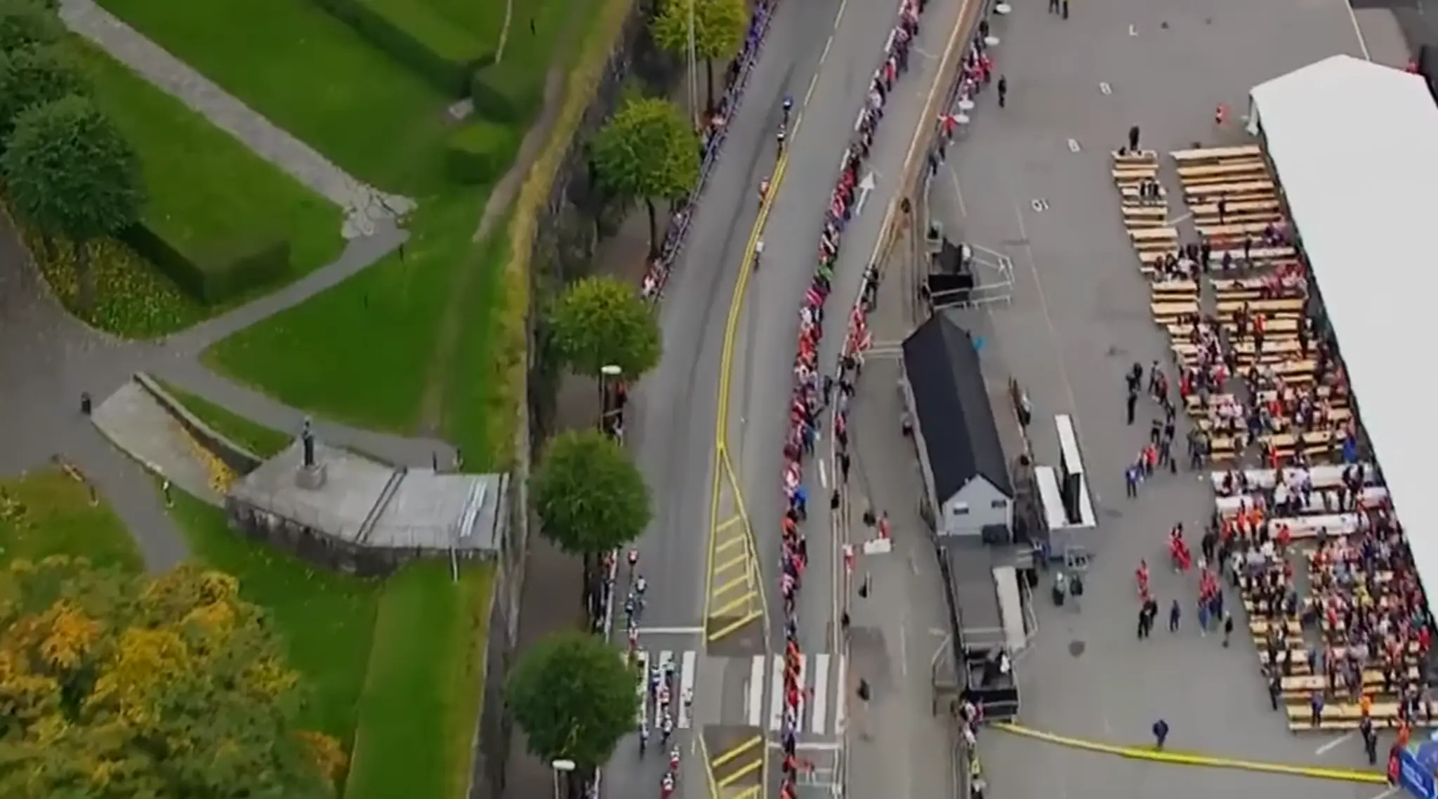 Posledné kilometre pred cieľom nórska televízia neodvysielala.
