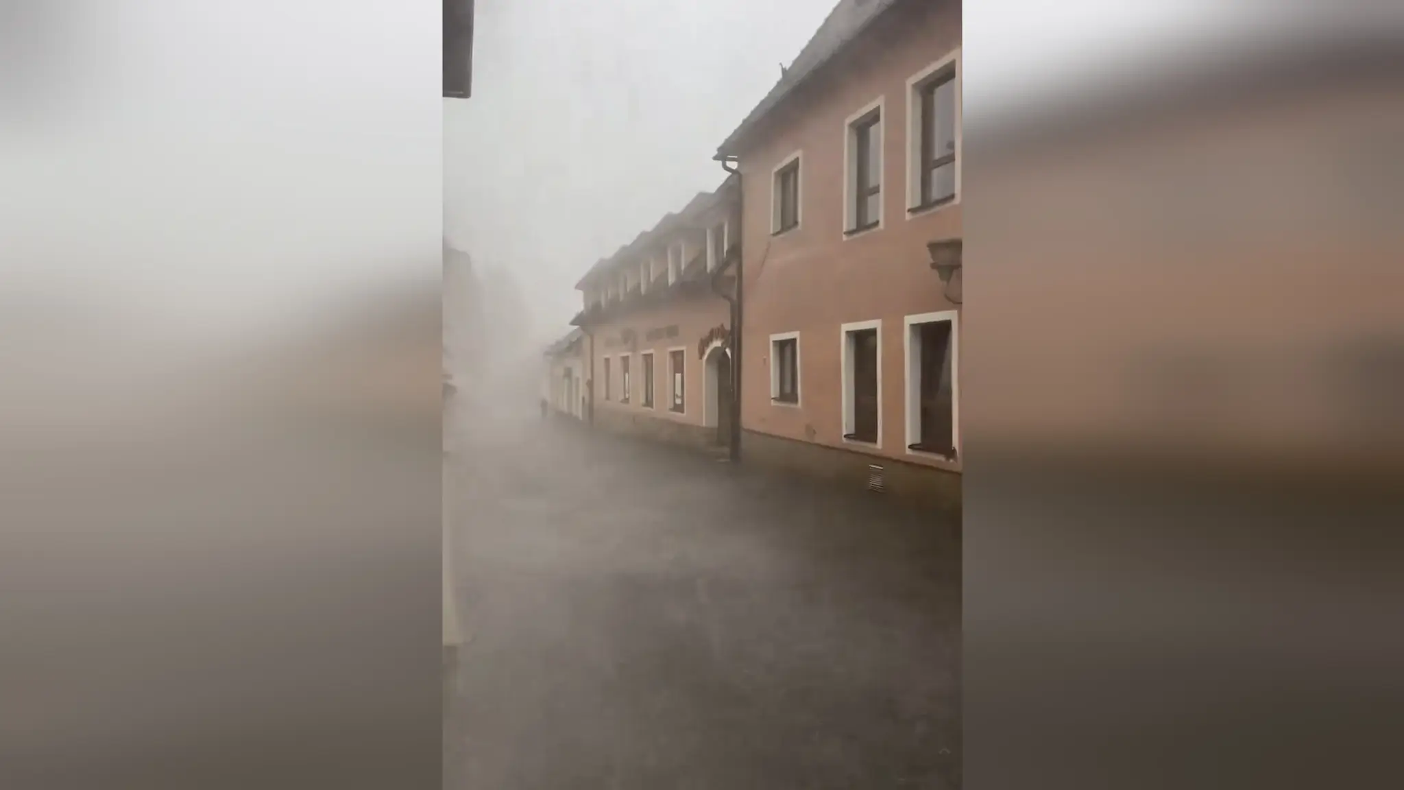 Búrka v Bardejove