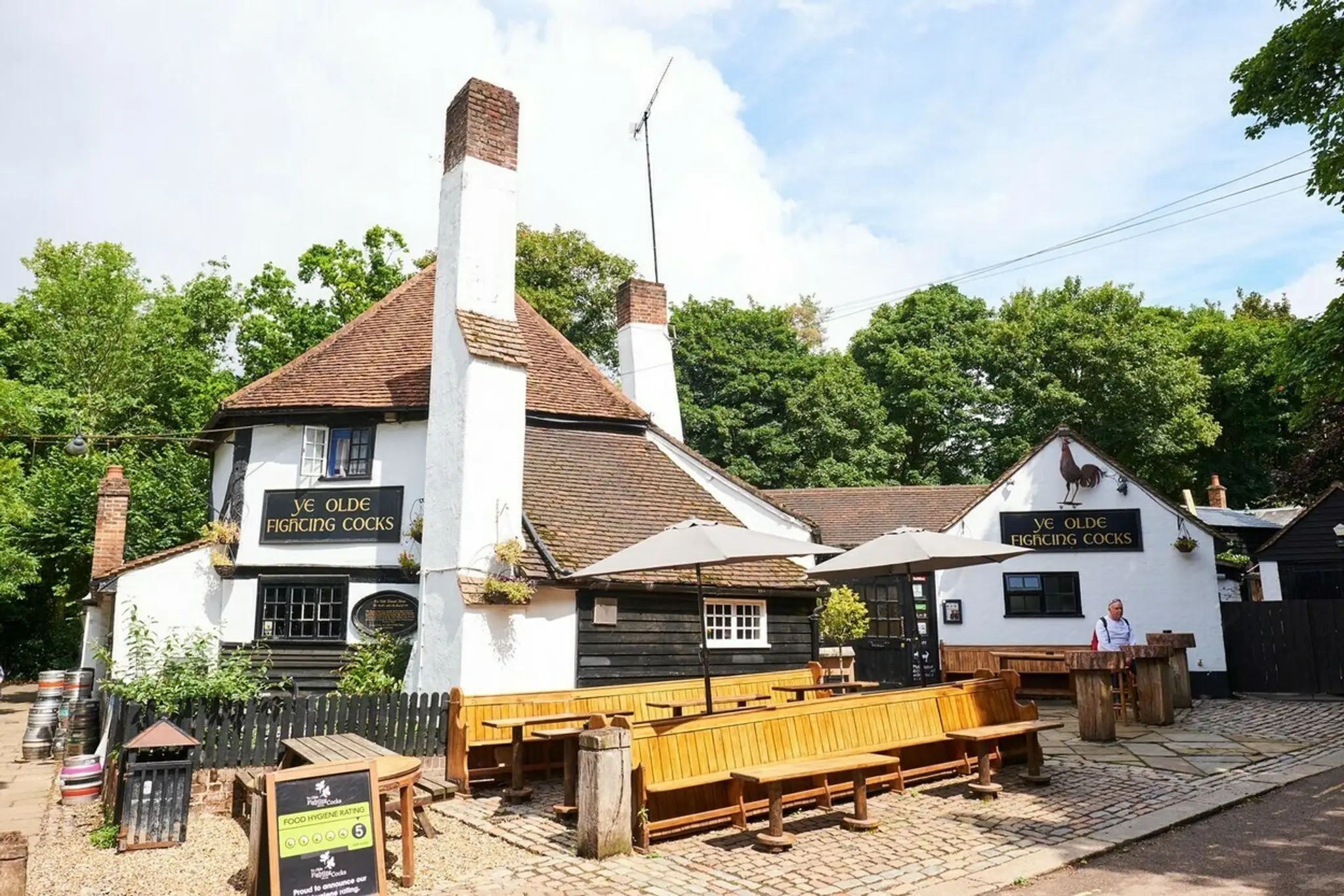 Podnik Ye Olde Fighting Cocks vo Veľkej Británii