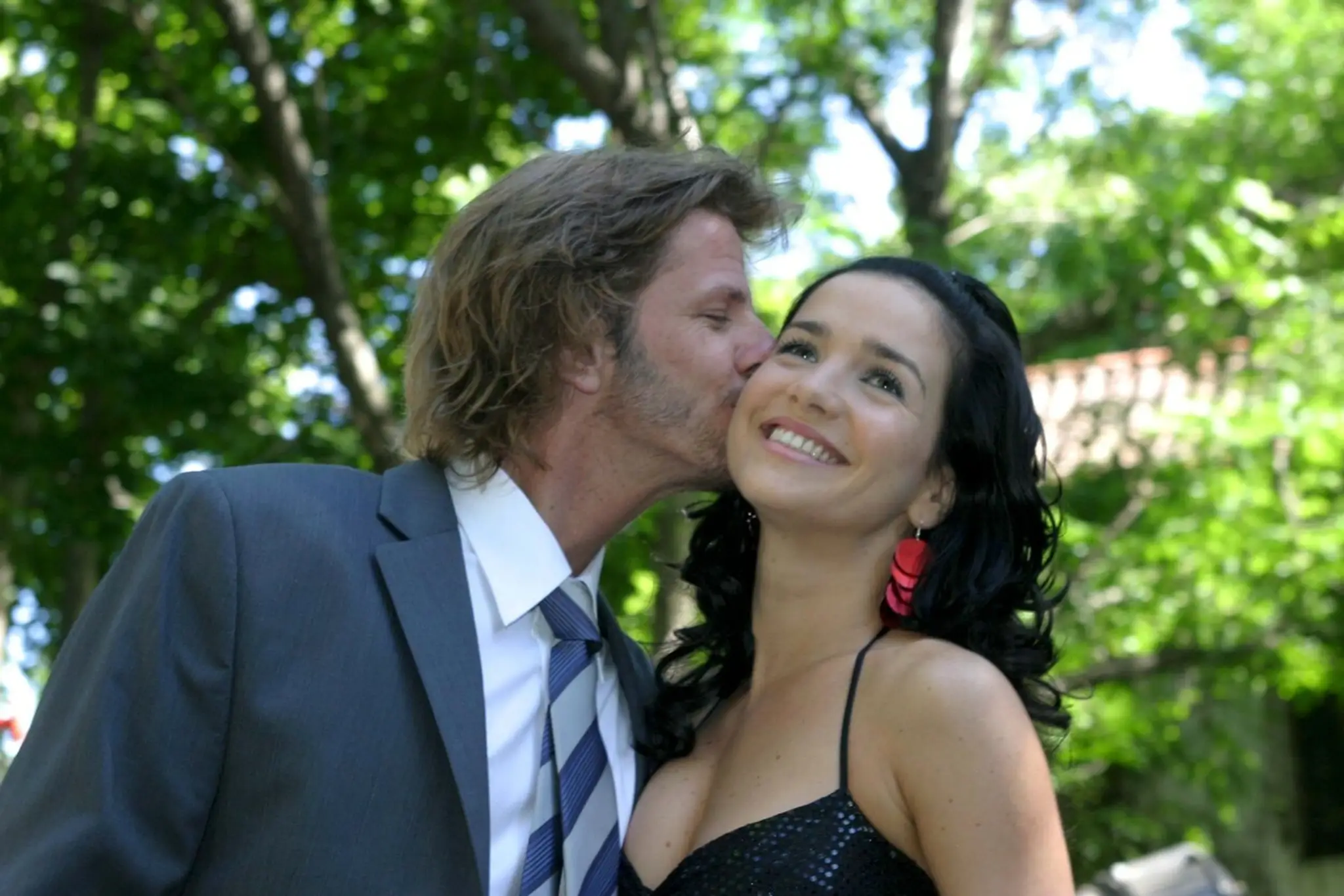 Facundo Arana a Natalia Oreiro počas nakrúcania telenovely Rany z lásky