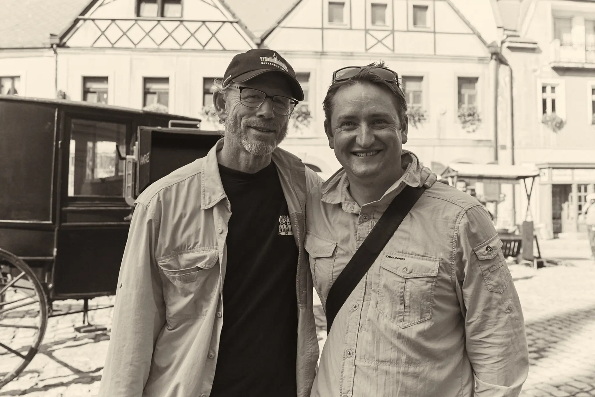 Robert Viglasky a režisér Ron Howard.