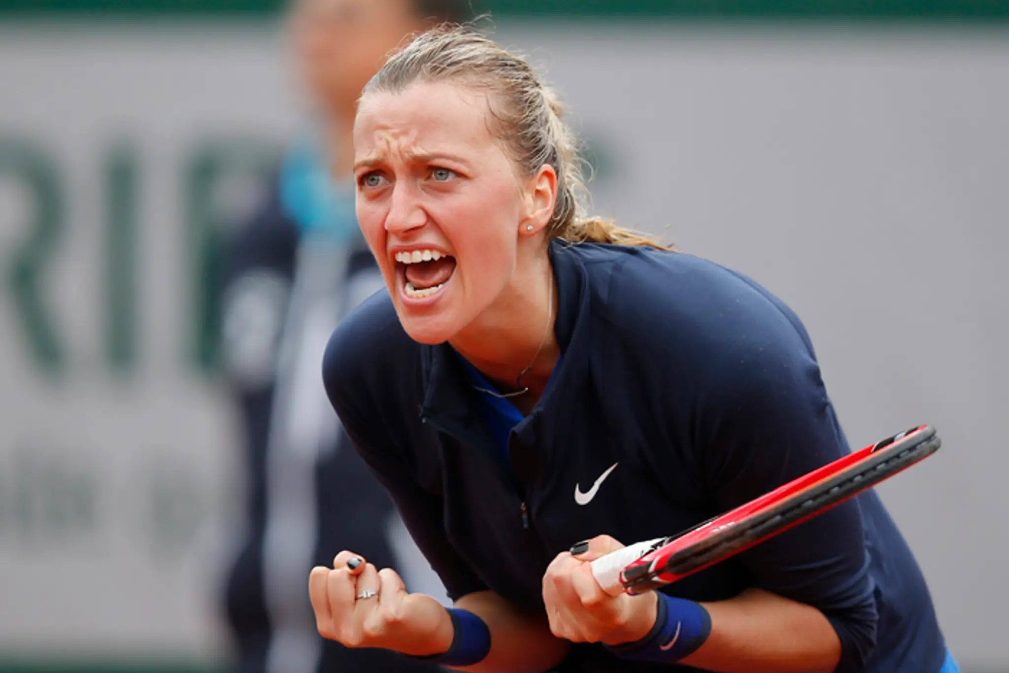 Petra Kvitová na Roland Garros.