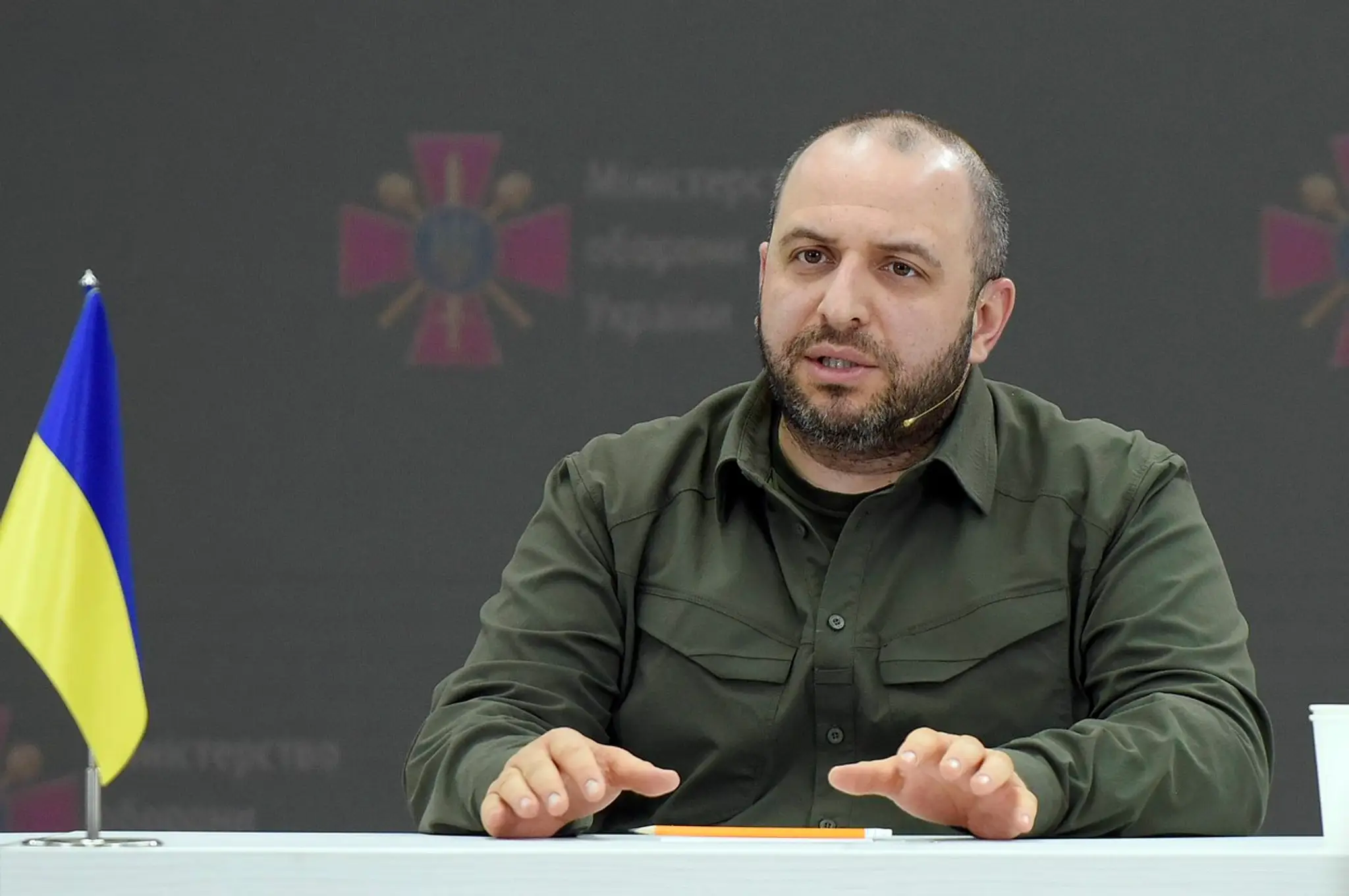 Ukrajinský minister obrany Rustem Umerov.