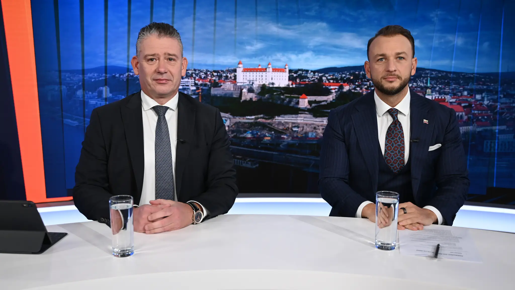 Roman Mikulec a Matúš Šutaj Eštok v relácii Na telo.