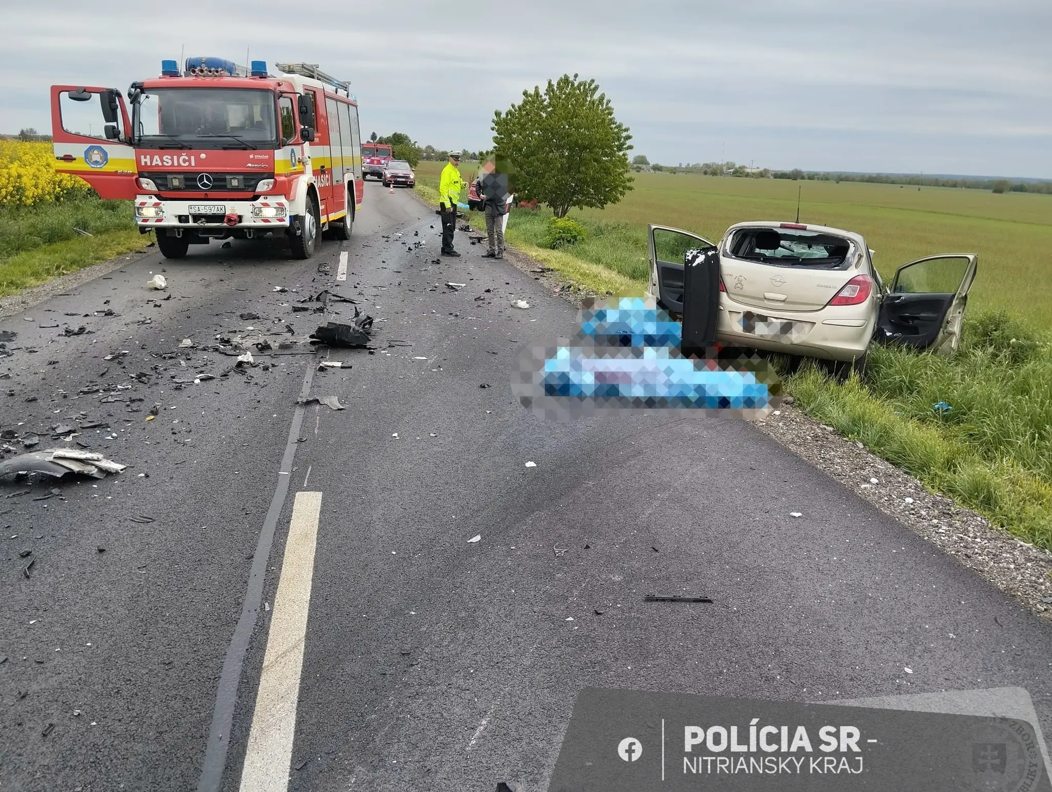 Tragická nehoda pri Šali.