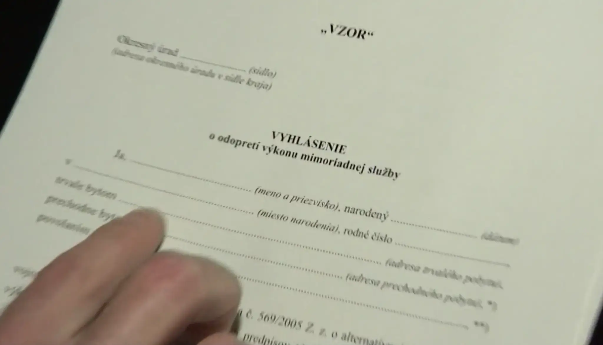 Vyhlásenie
