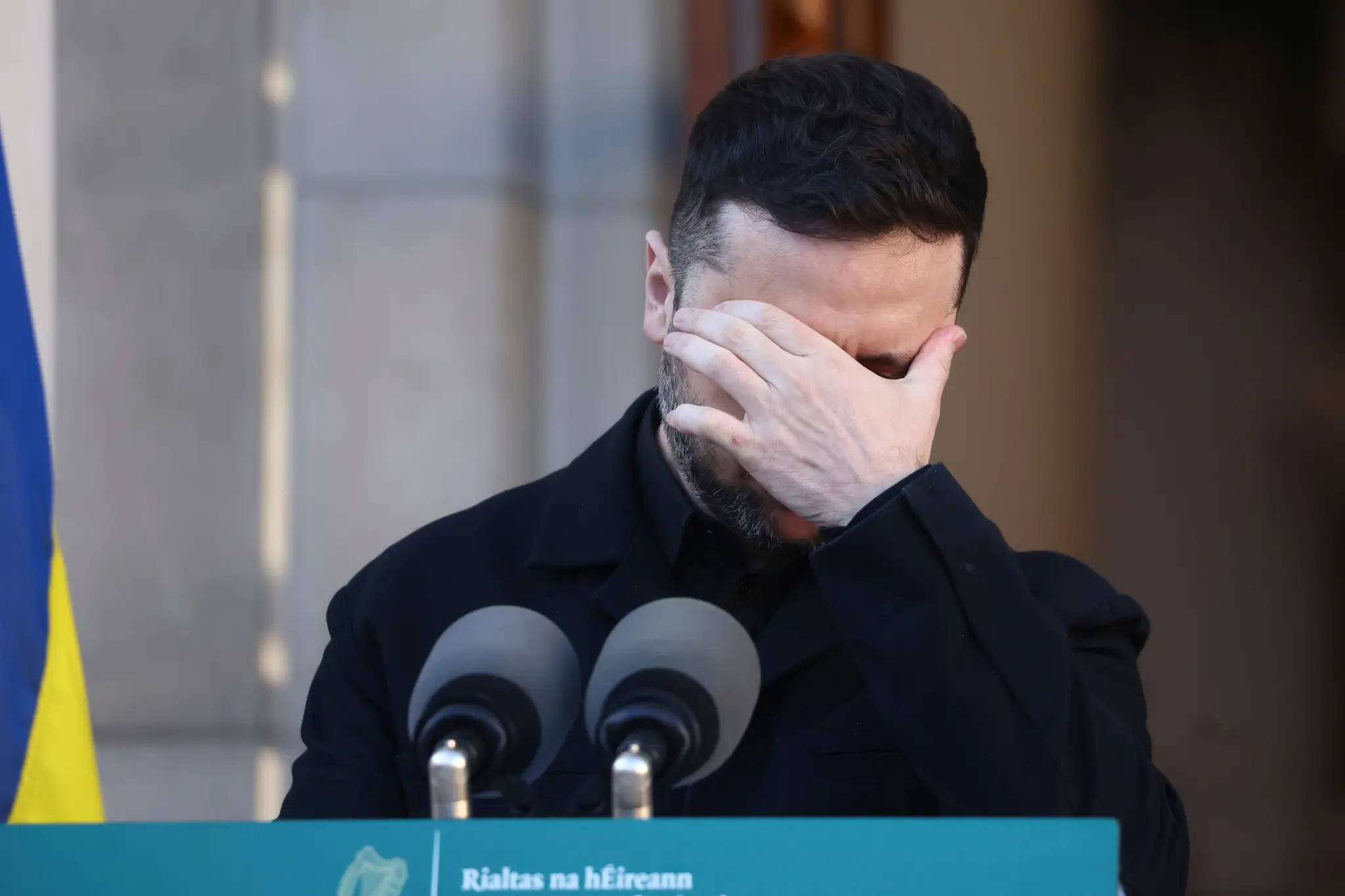 Zelenskyj v Írsku 