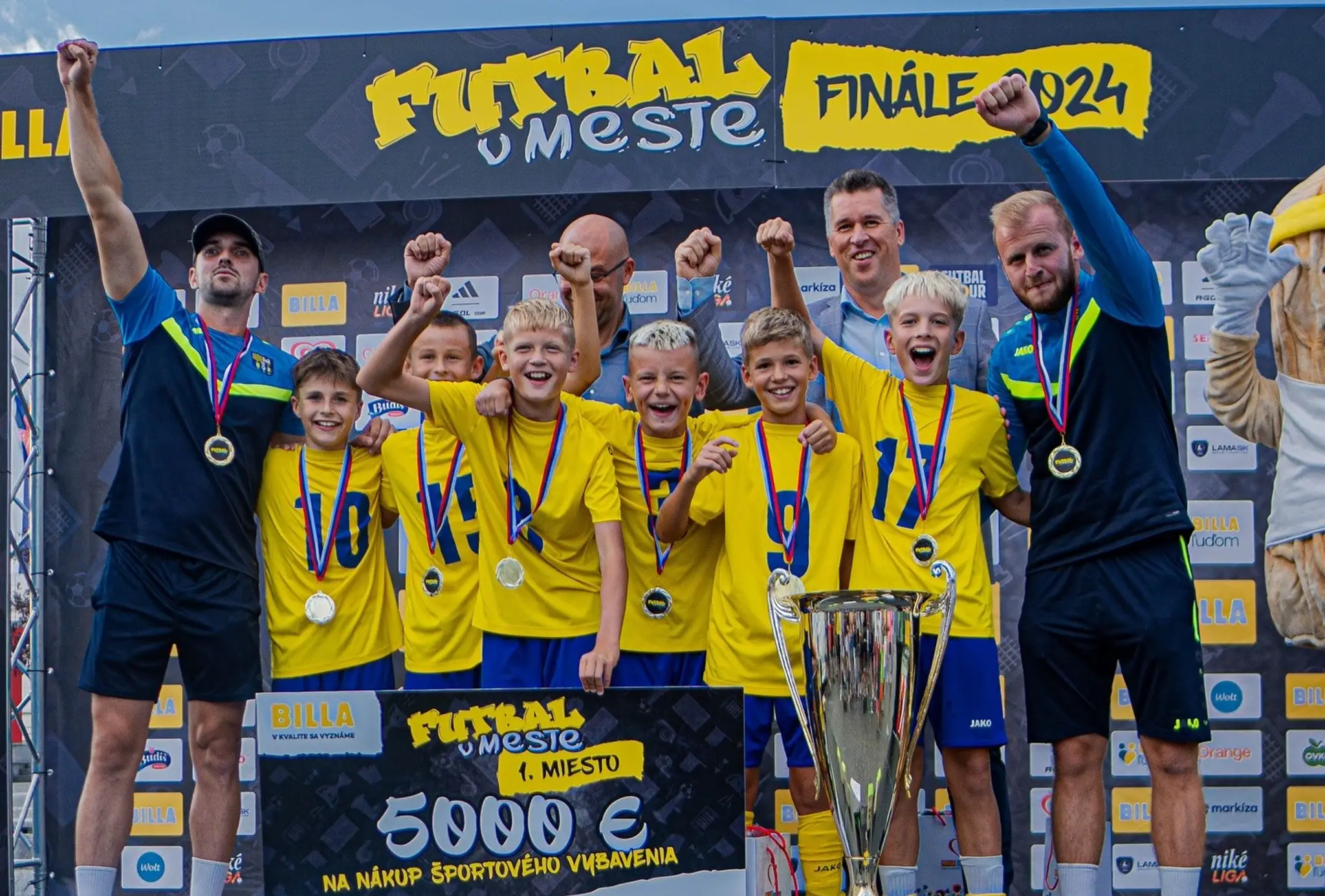 Víťazi projektu Futbal v meste