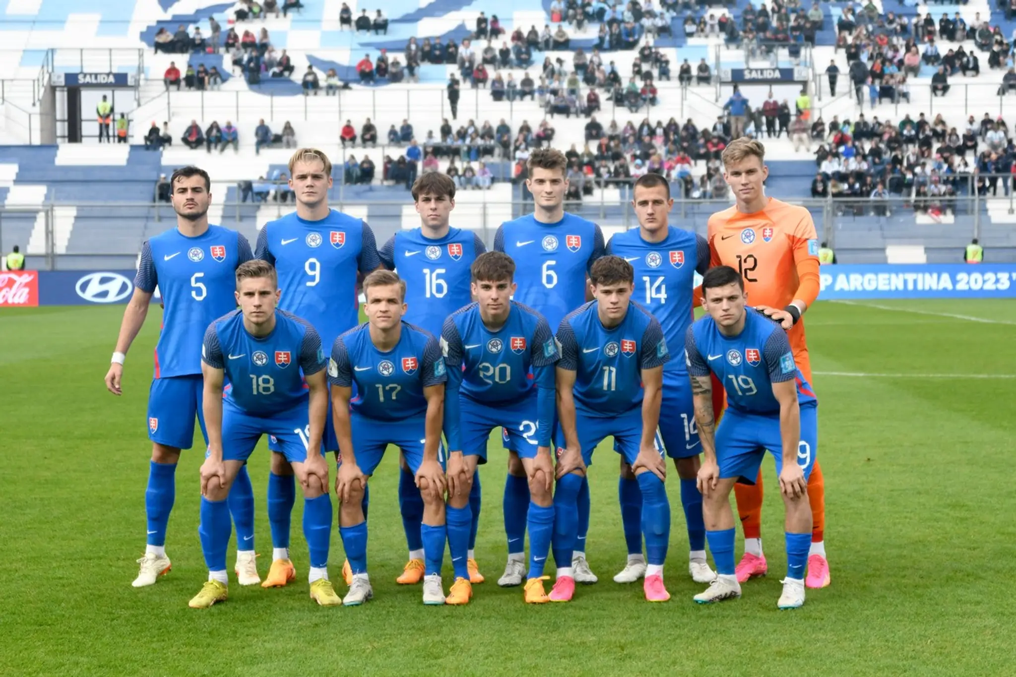 Slovenská reprezentácia do 20 rokov.