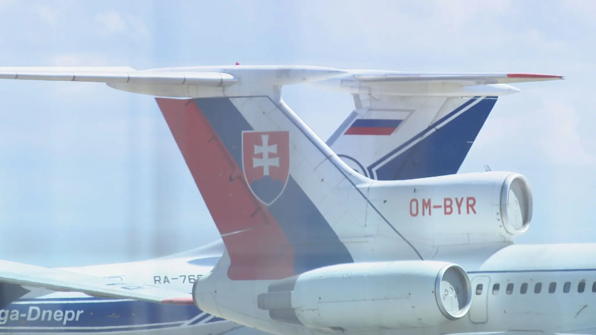 Ruské lietadlo priletelo na Slovensku.