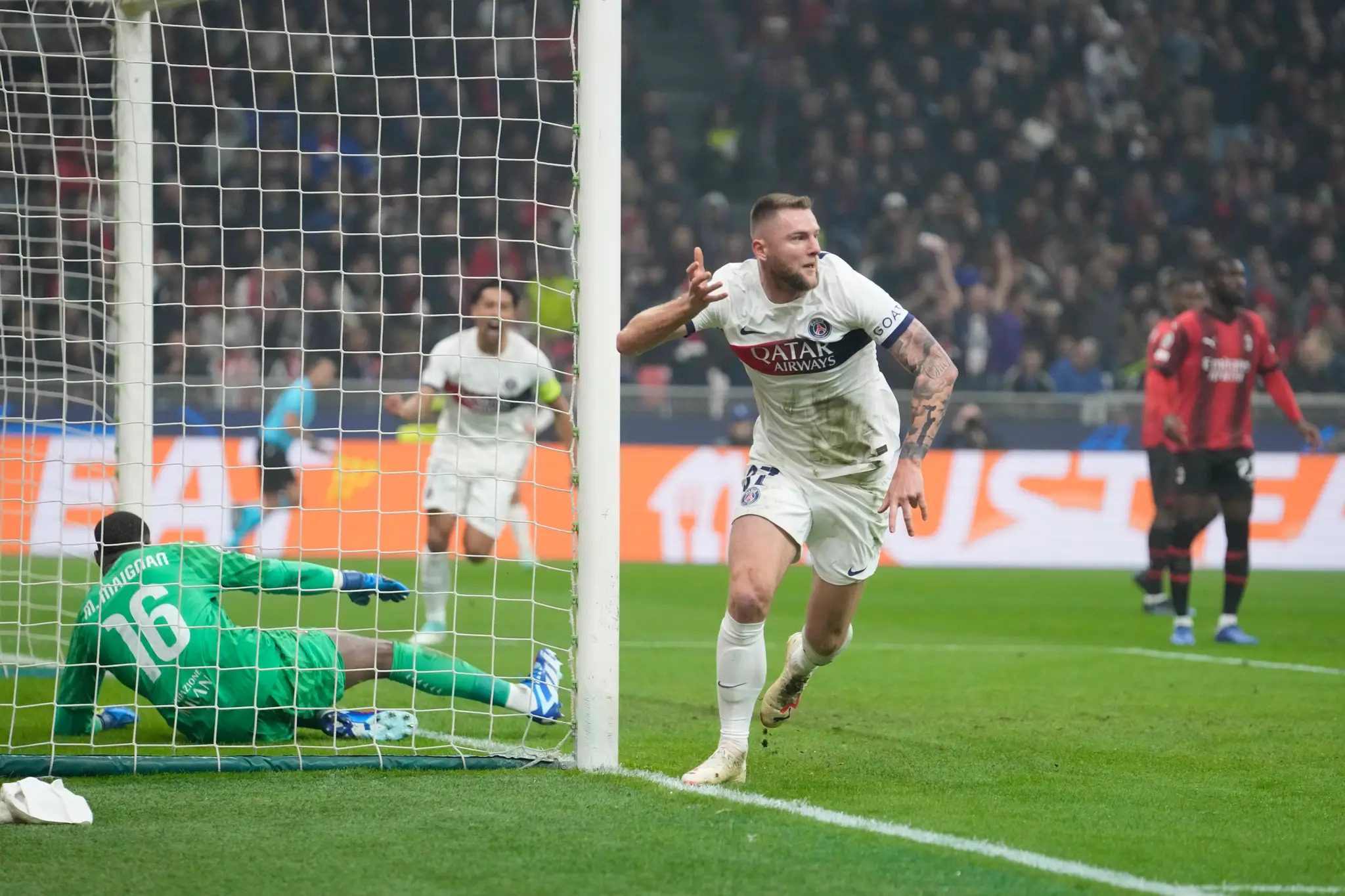 Milan Škriniar a jeho prvý gól v drese PSG.