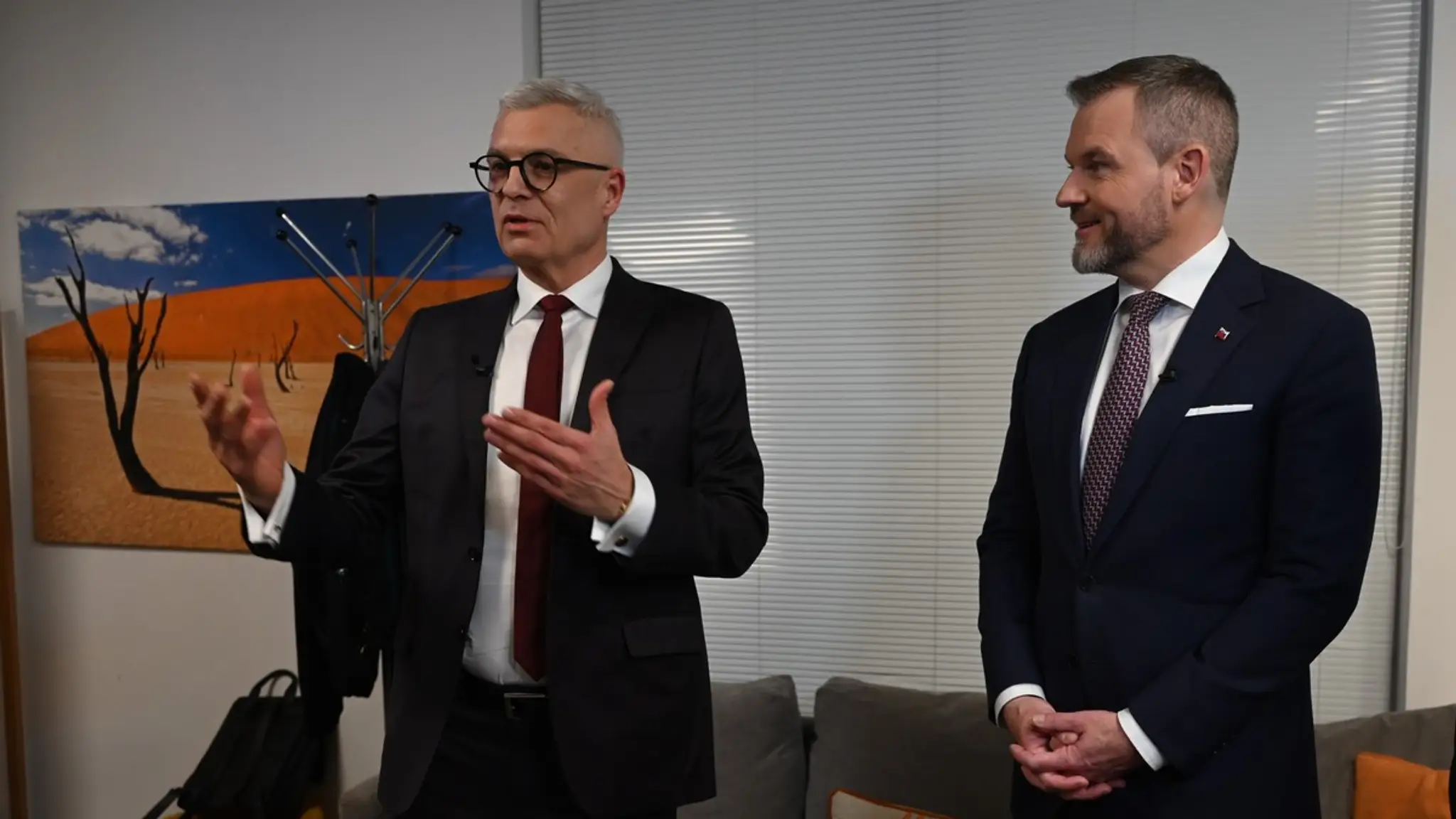 Ivan Korčok a Peter Pellegrini 