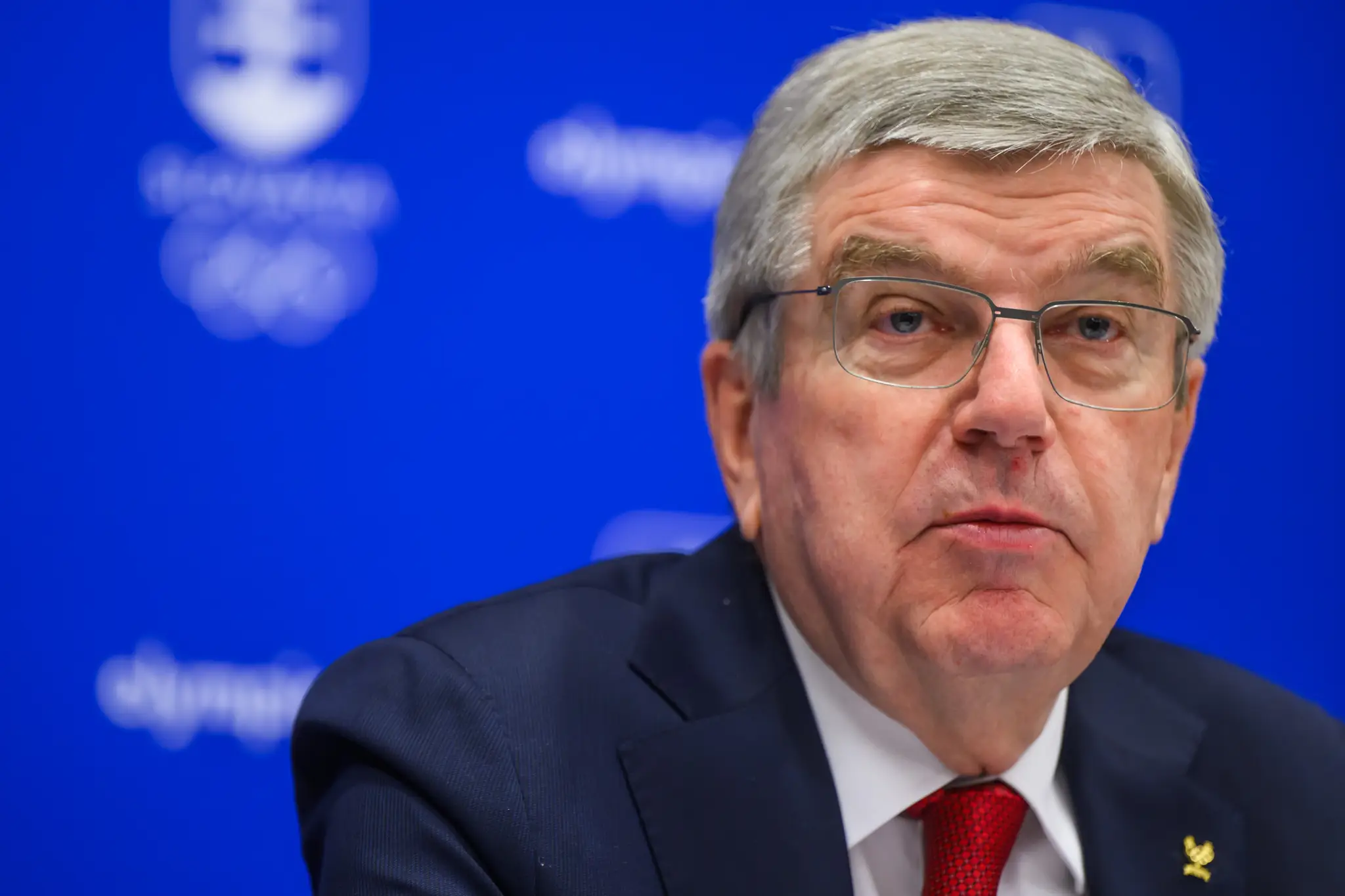 Na snímke prezident Medzinárodného olympijského výboru (MOV) Thomas Bach