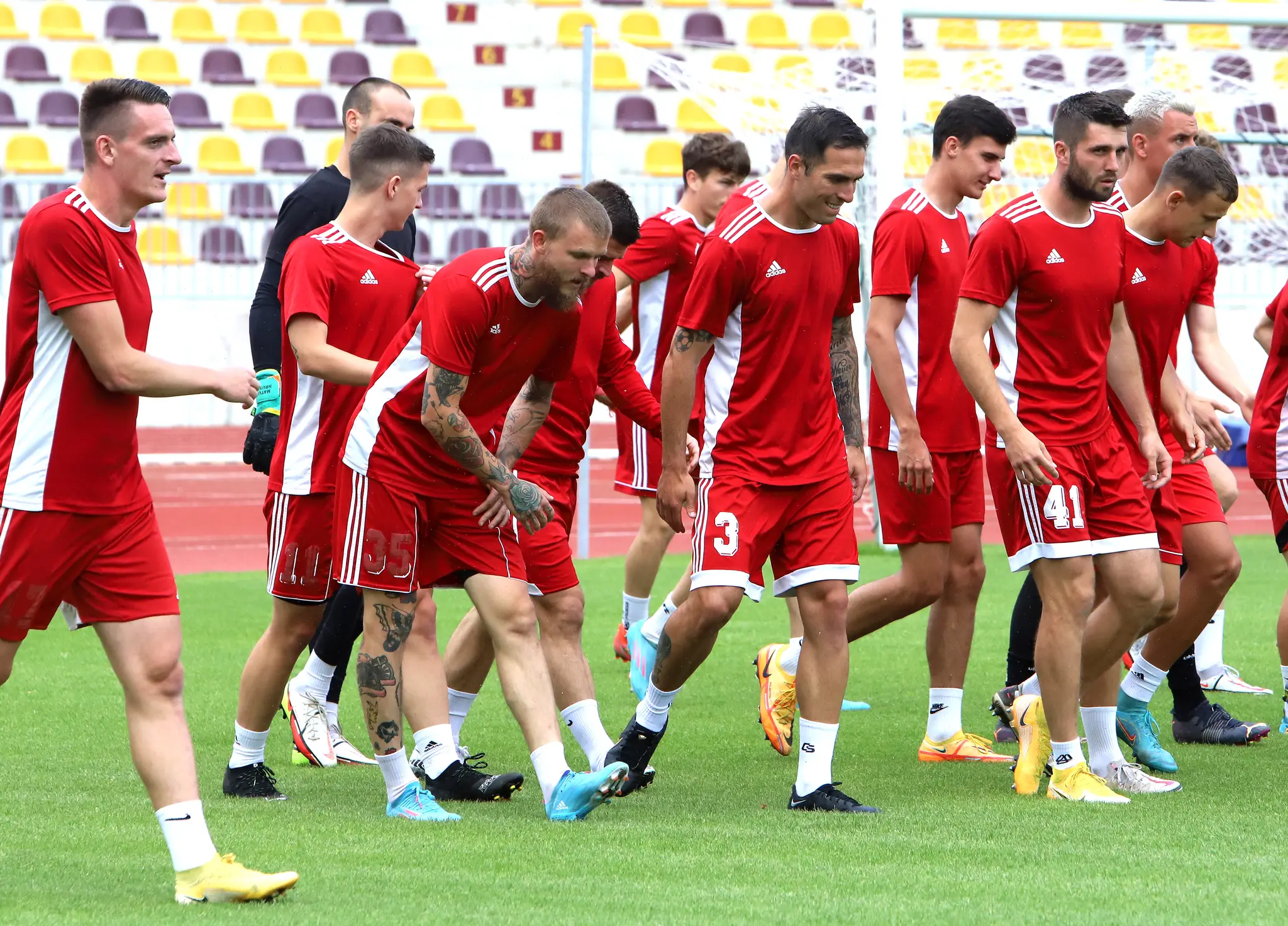 Futbalisti Banskej Bystrice.