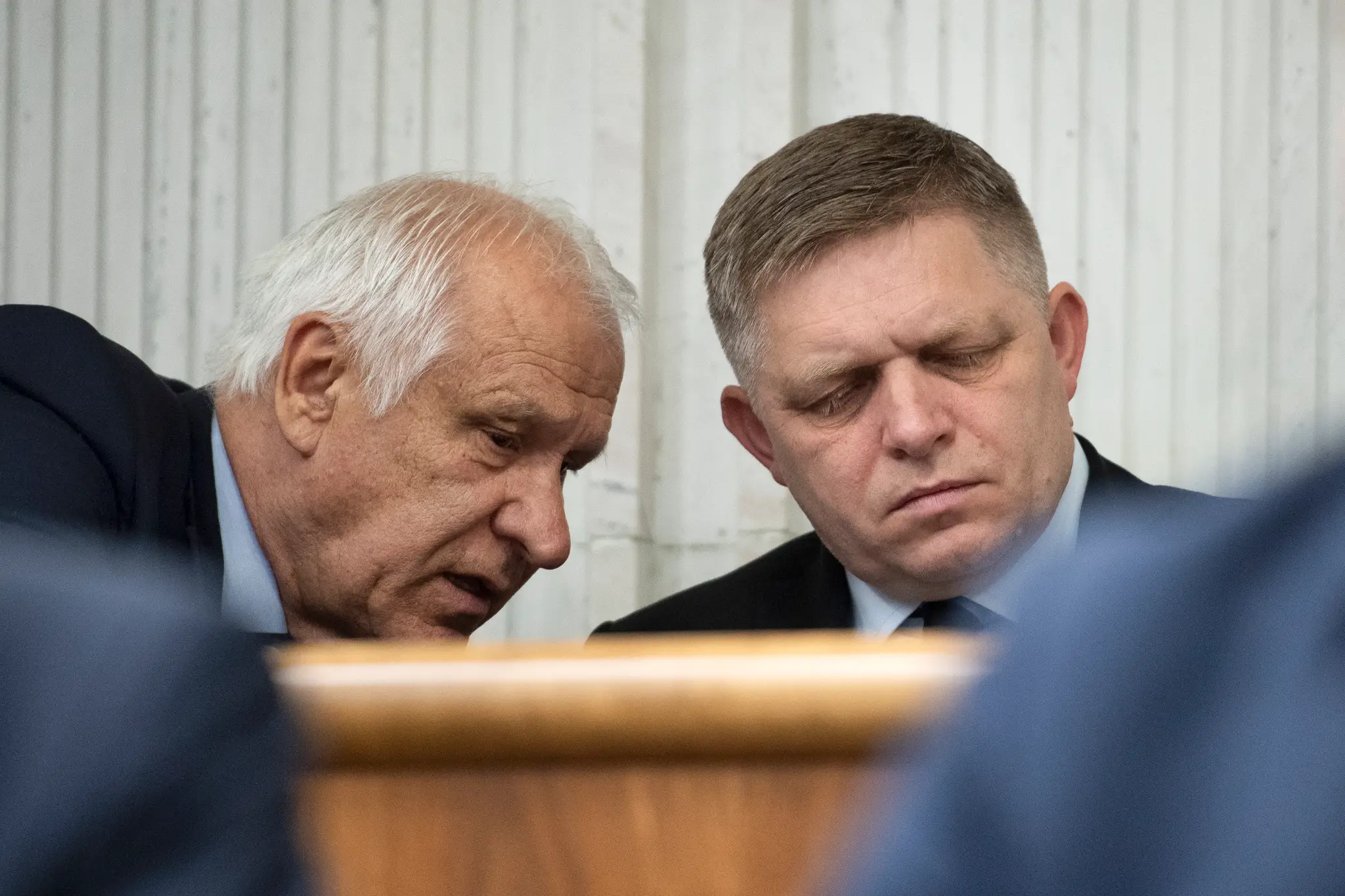 Dušan Galis a Robert Fico