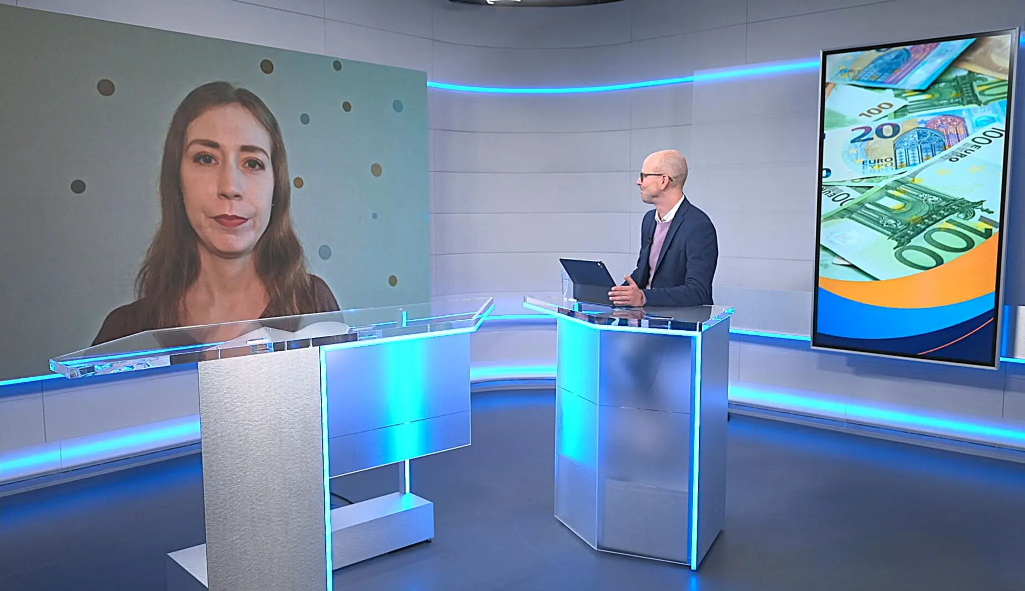 Ľubica Millerová v TN live. 
