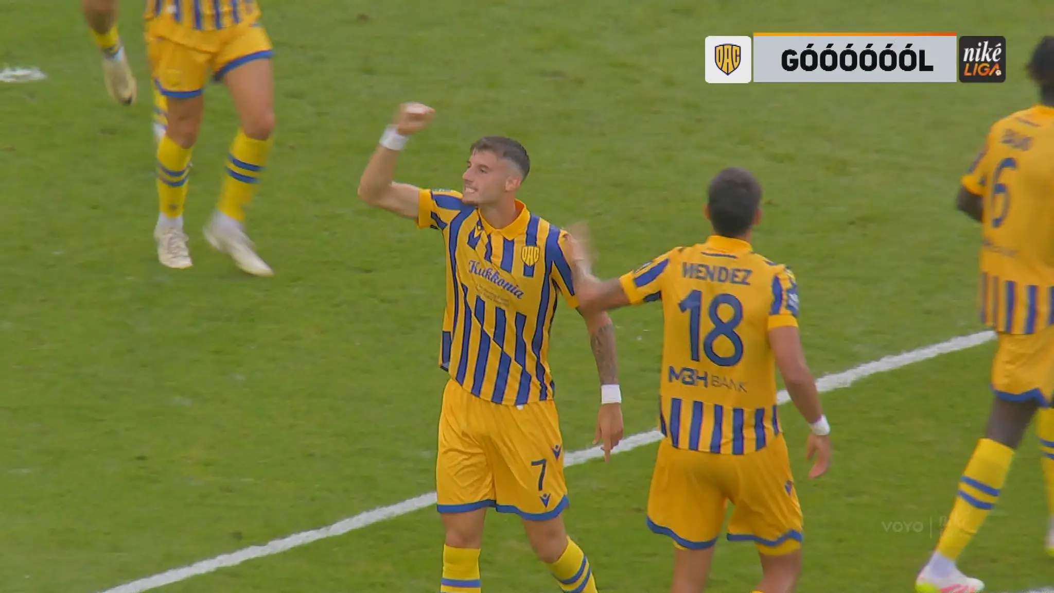 Futbalisti DAC sa tešia z gólu
