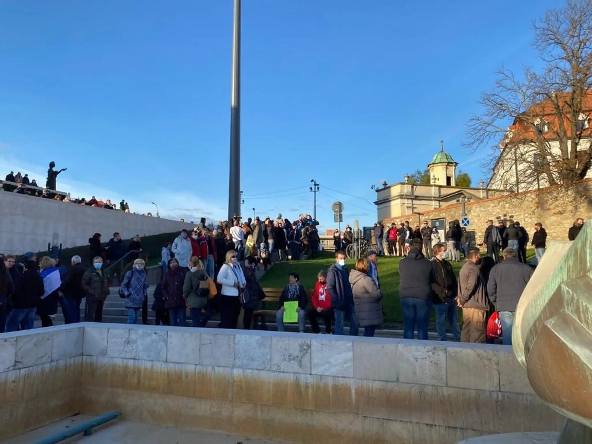 Pokojné zhromaždenie v Banskej Bystrici