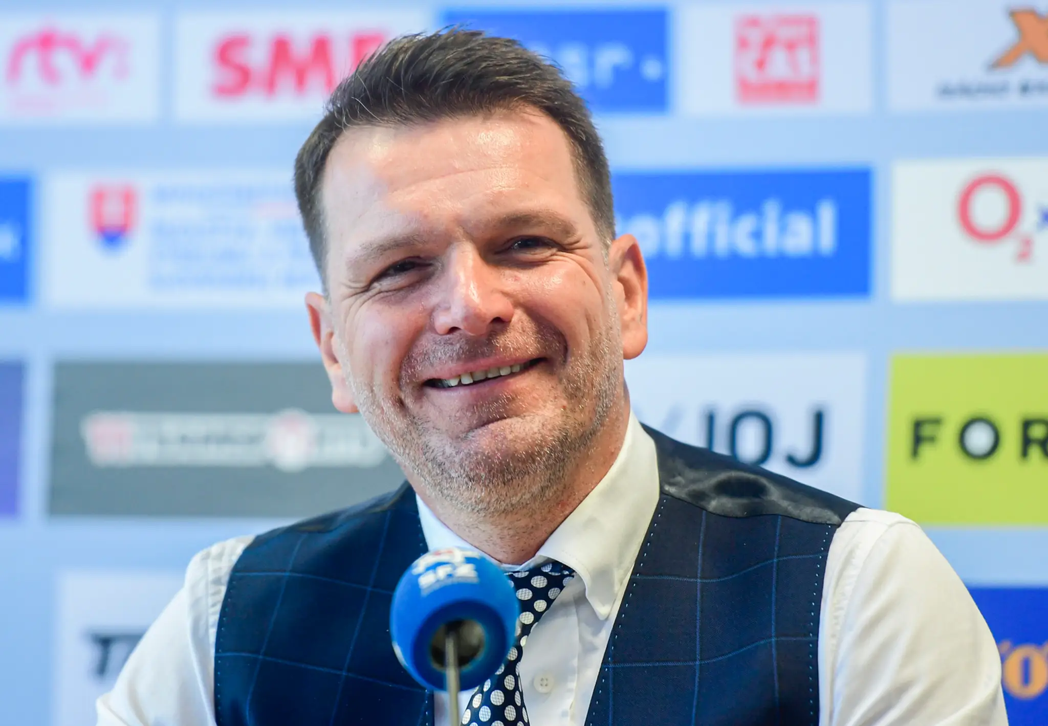 Tréner slovenskej futbalovej reprezentácie Štefan Tarkovič.