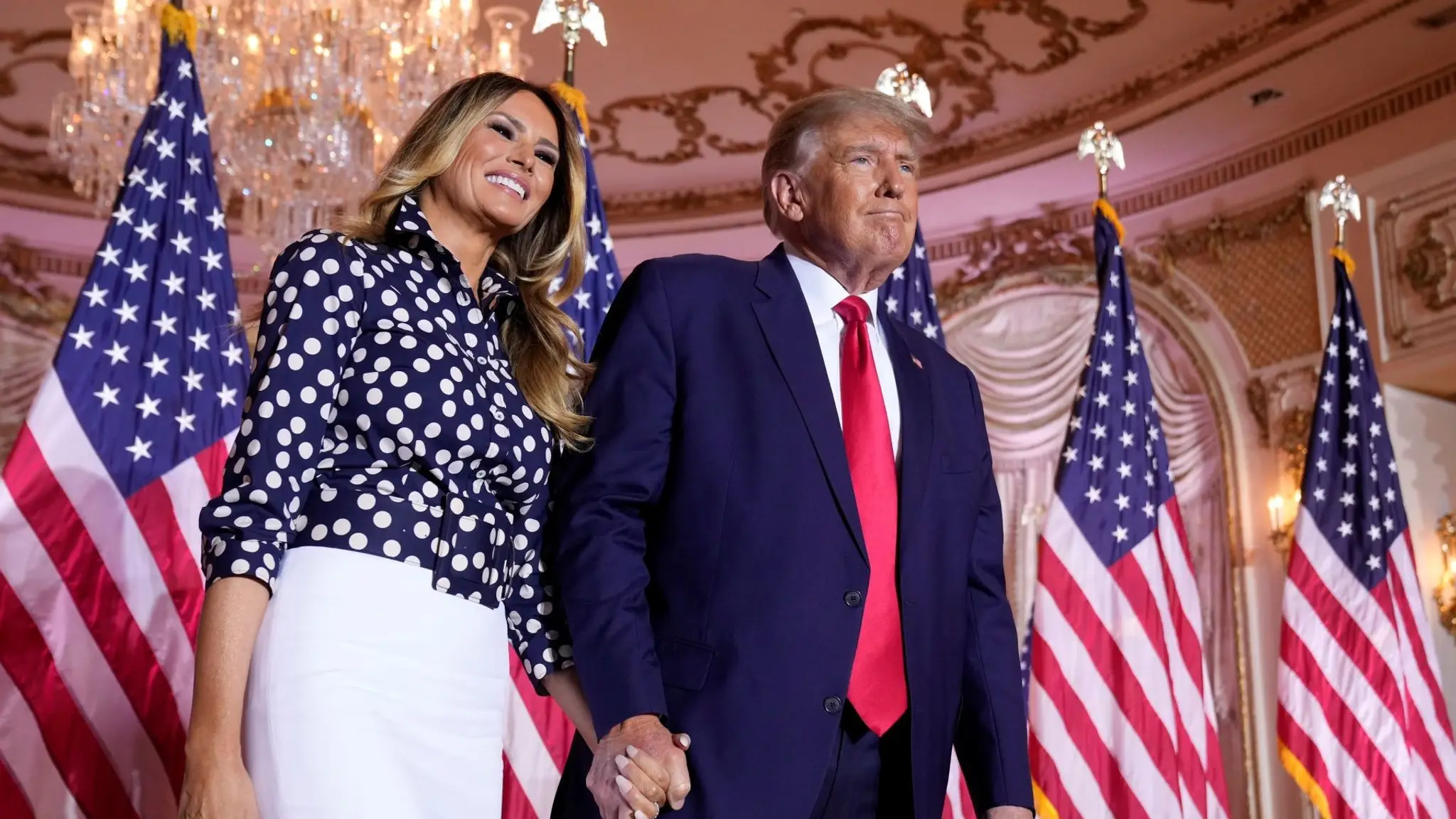 Melania a Donald Trump