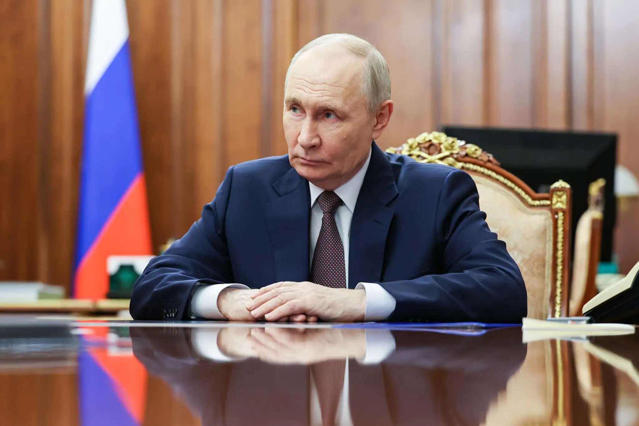 Ruský prezident Vladimir Putin.